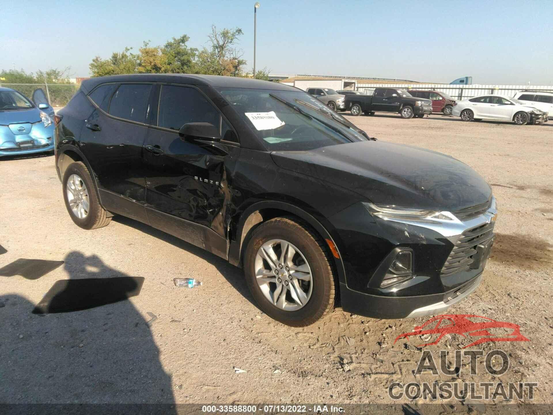 CHEVROLET BLAZER 2020 - 3GNKBBRA1LS715271