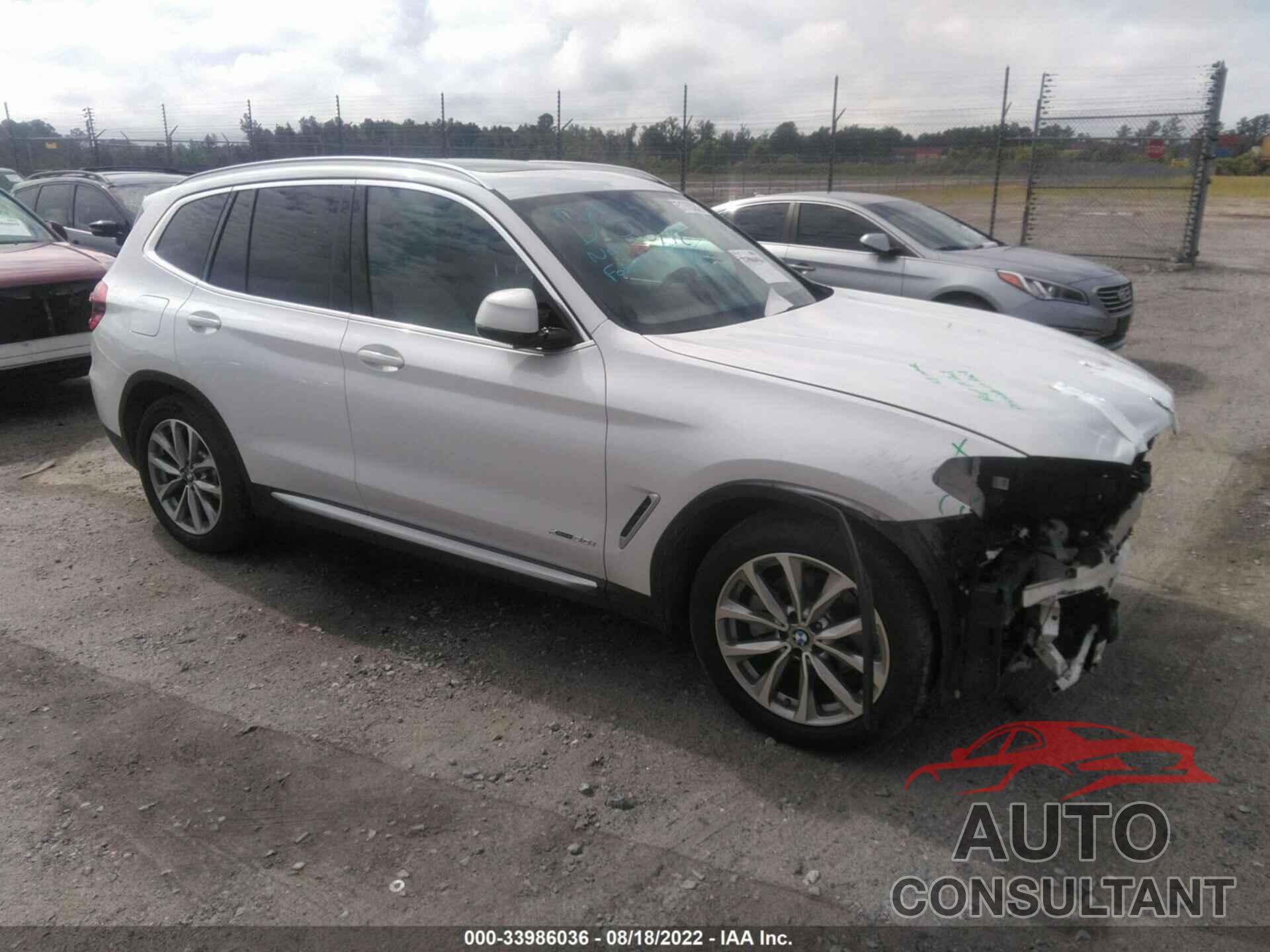 BMW X3 2018 - 5UXTR9C55JLD65466