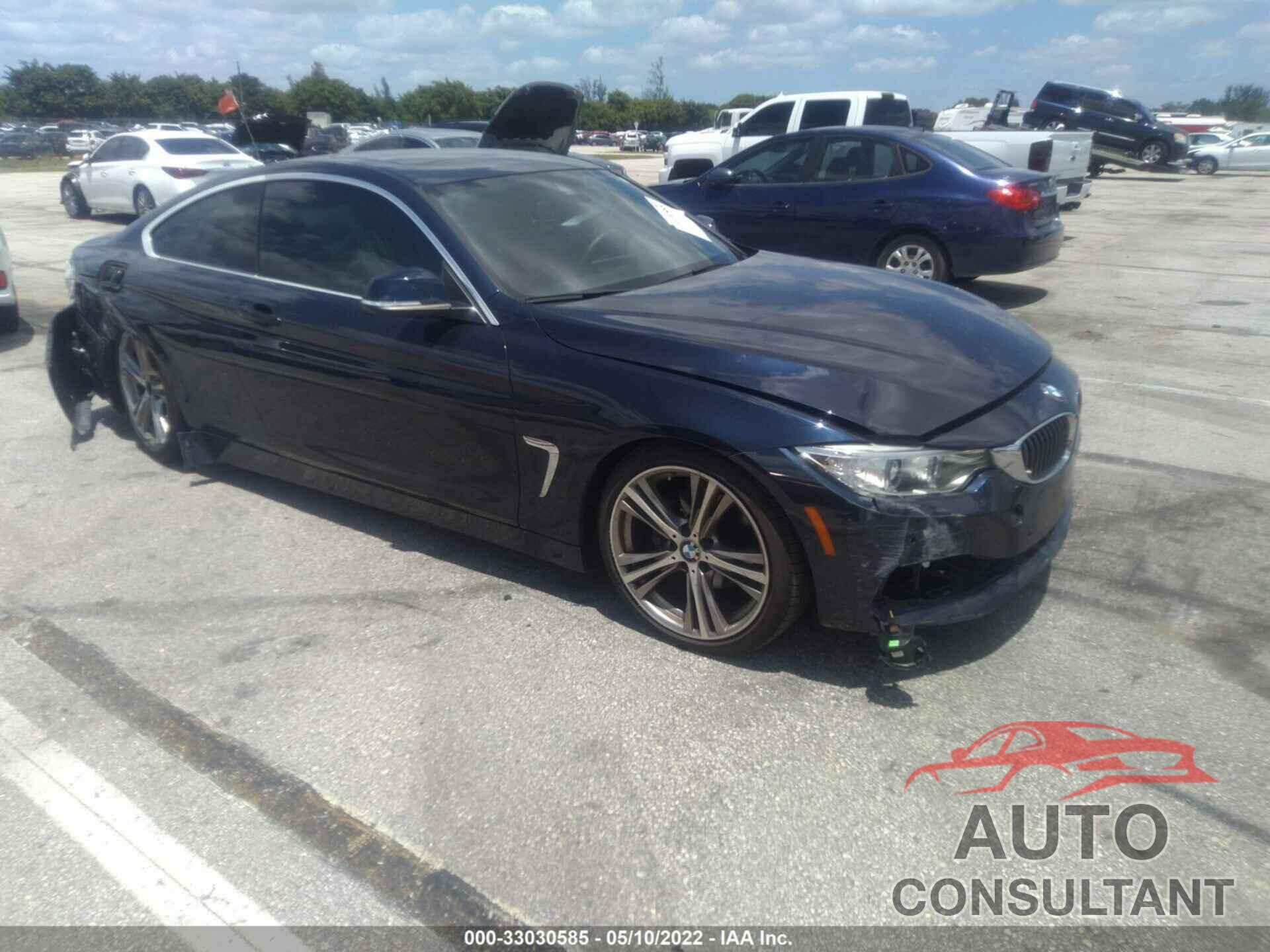 BMW 4 SERIES 2017 - WBA4R7C30HK896447