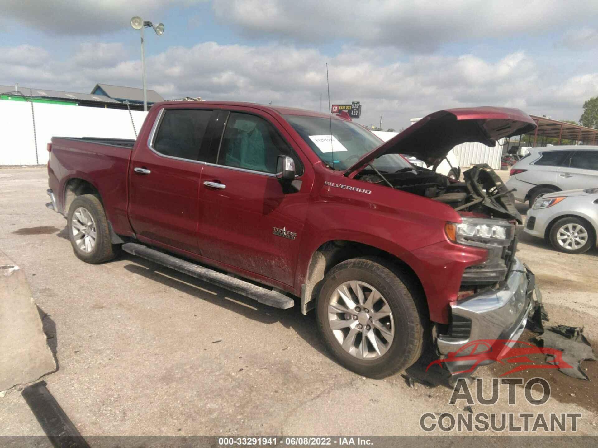 CHEVROLET SILVERADO 1500 2019 - 1GCPWEED6KZ204547