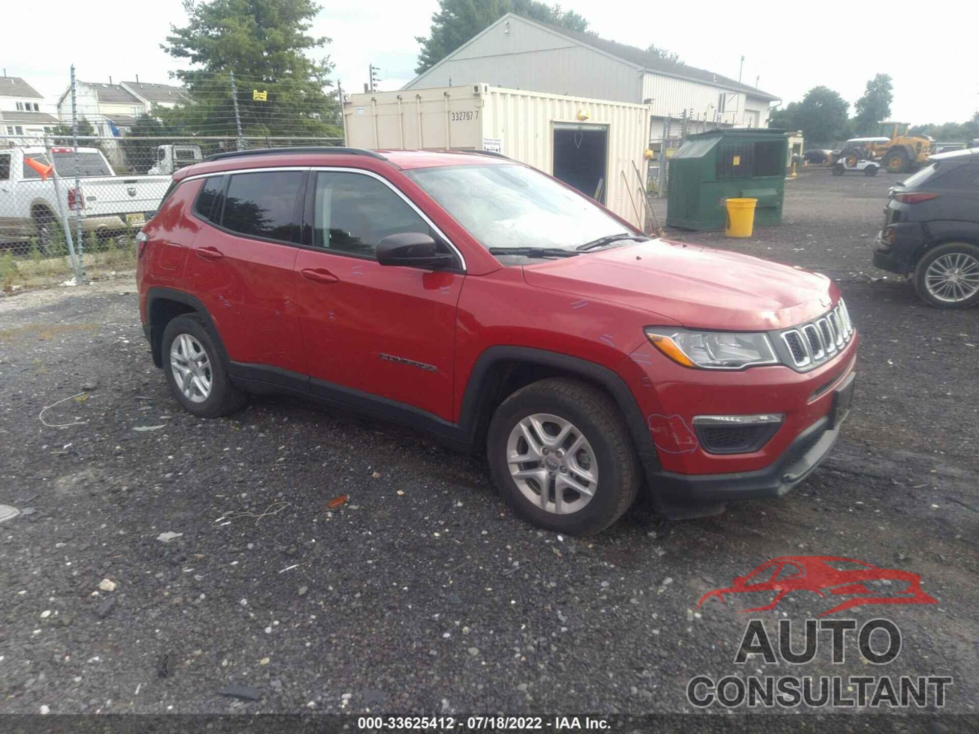 JEEP COMPASS 2019 - 3C4NJCAB4KT637578