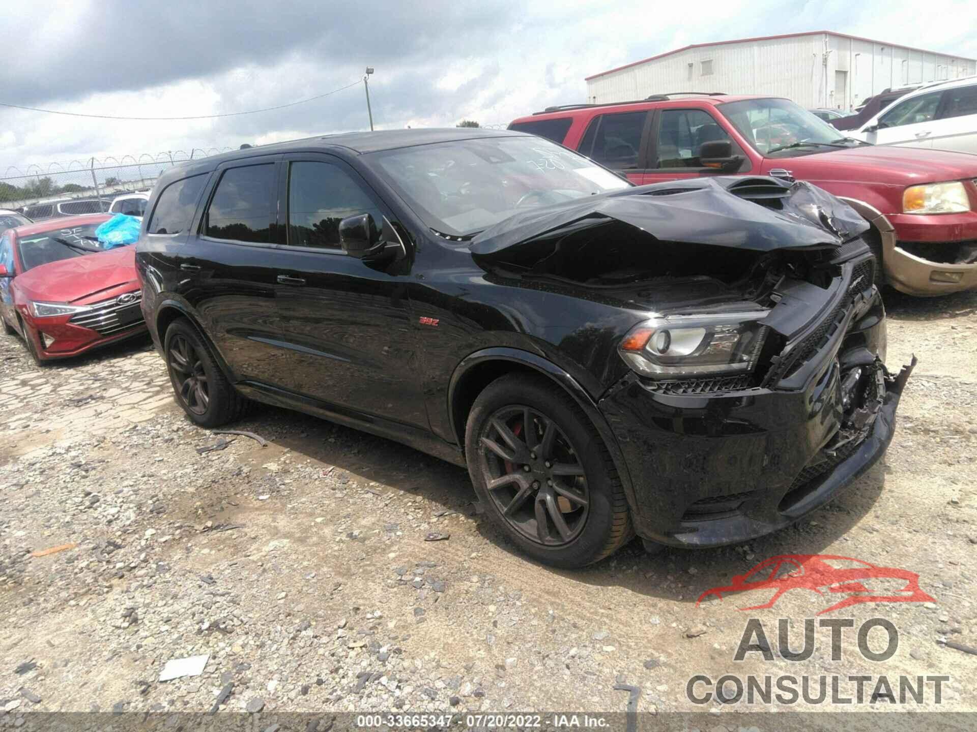 DODGE DURANGO 2018 - 1C4SDJGJ7JC292134