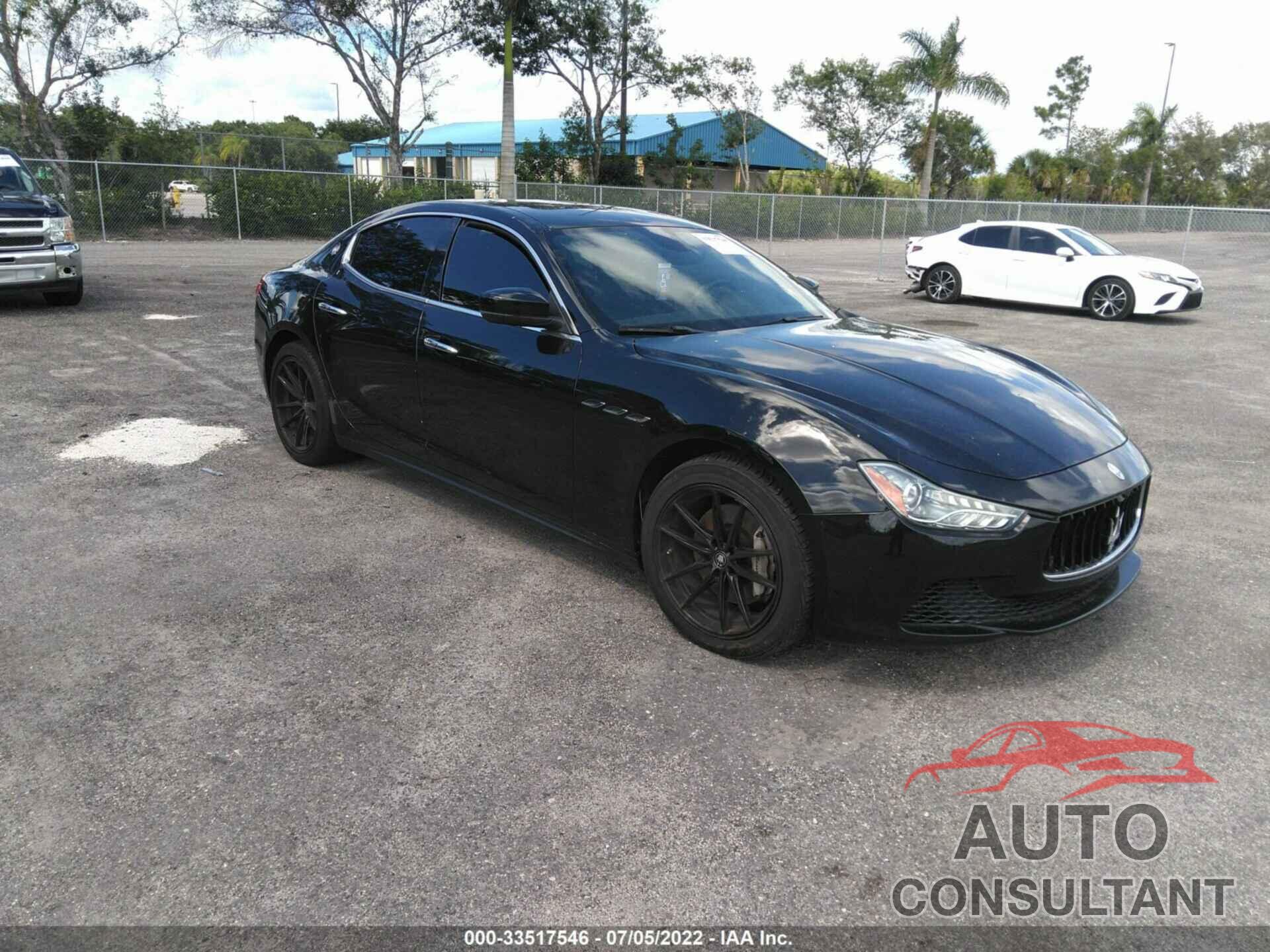 MASERATI GHIBLI 2017 - ZAM57XSA8H1215515