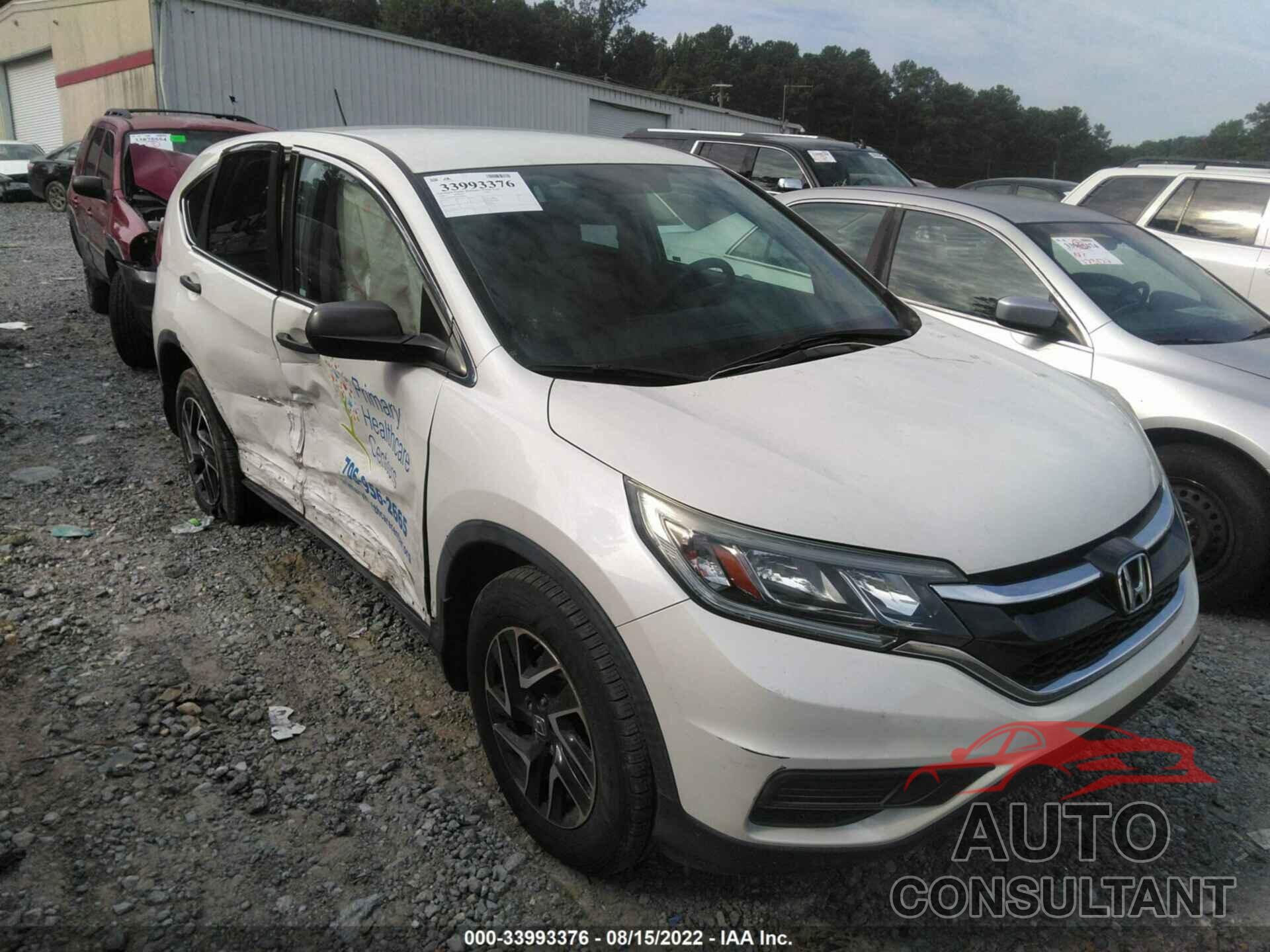 HONDA CR-V 2016 - 5J6RM3H49GL002885