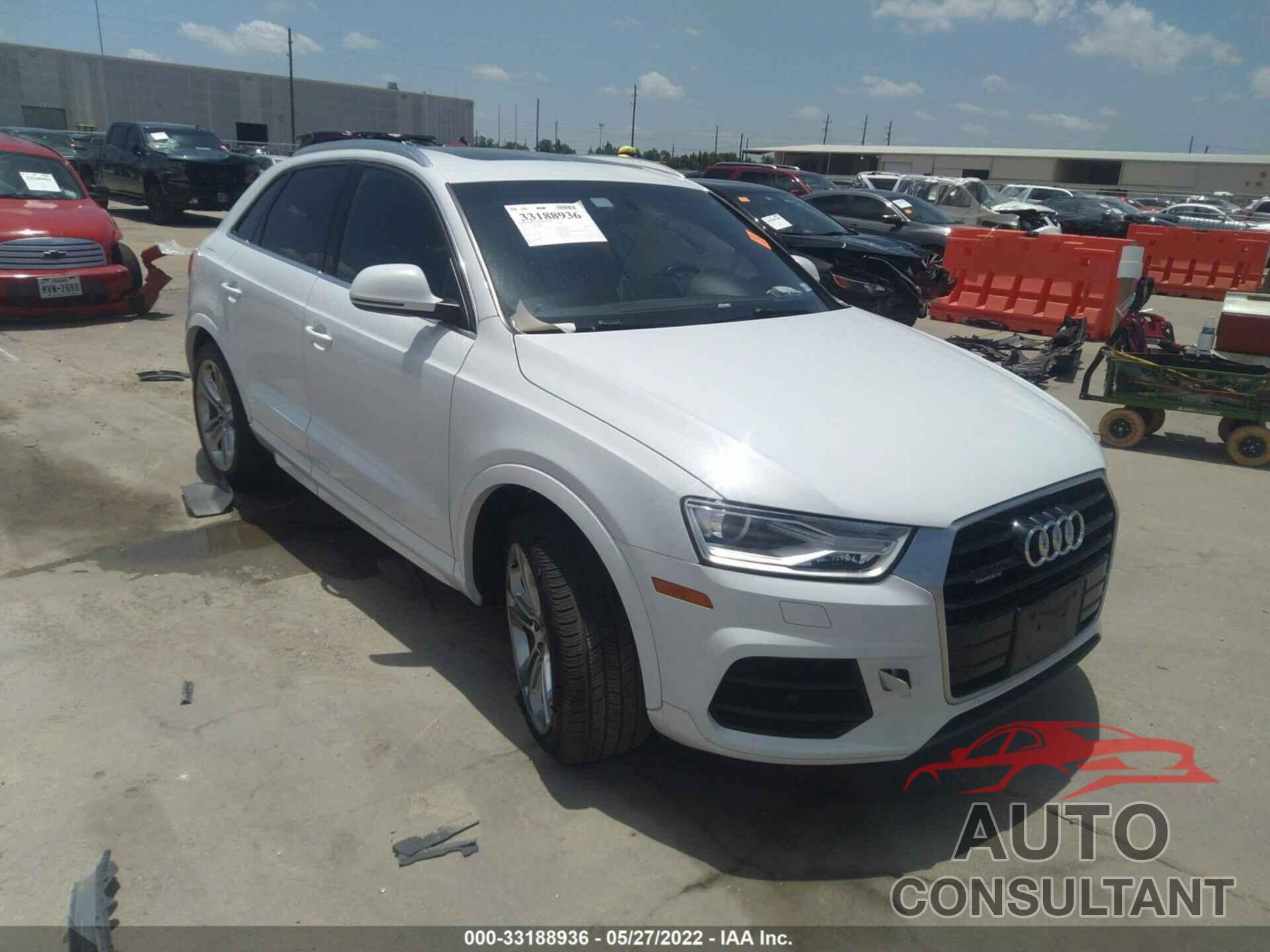 AUDI Q3 2016 - WA1EFCFS8GR010497