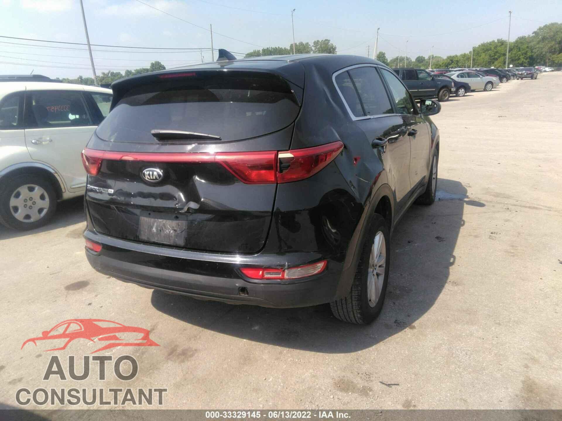 KIA SPORTAGE 2017 - KNDPM3AC9H7135509