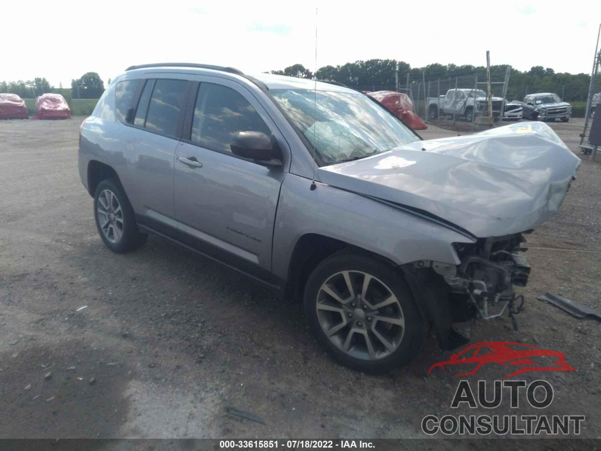 JEEP COMPASS 2017 - 1C4NJCBA9HD186331
