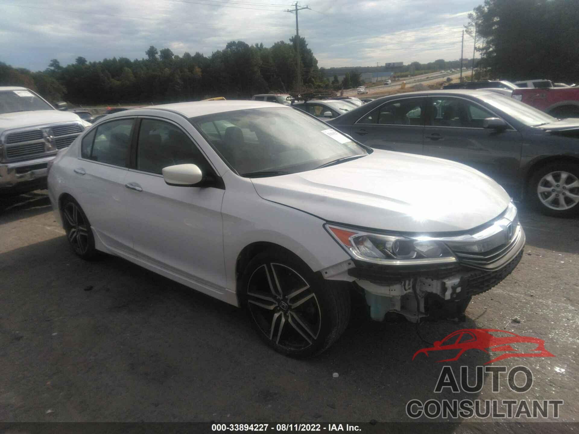 HONDA ACCORD SEDAN 2017 - 1HGCR2F50HA116372