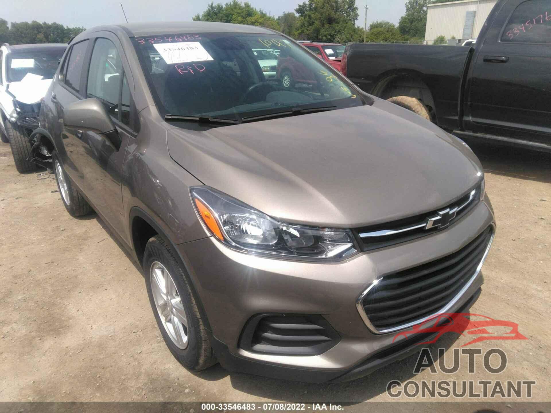 CHEVROLET TRAX 2021 - KL7CJNSB4MB346811