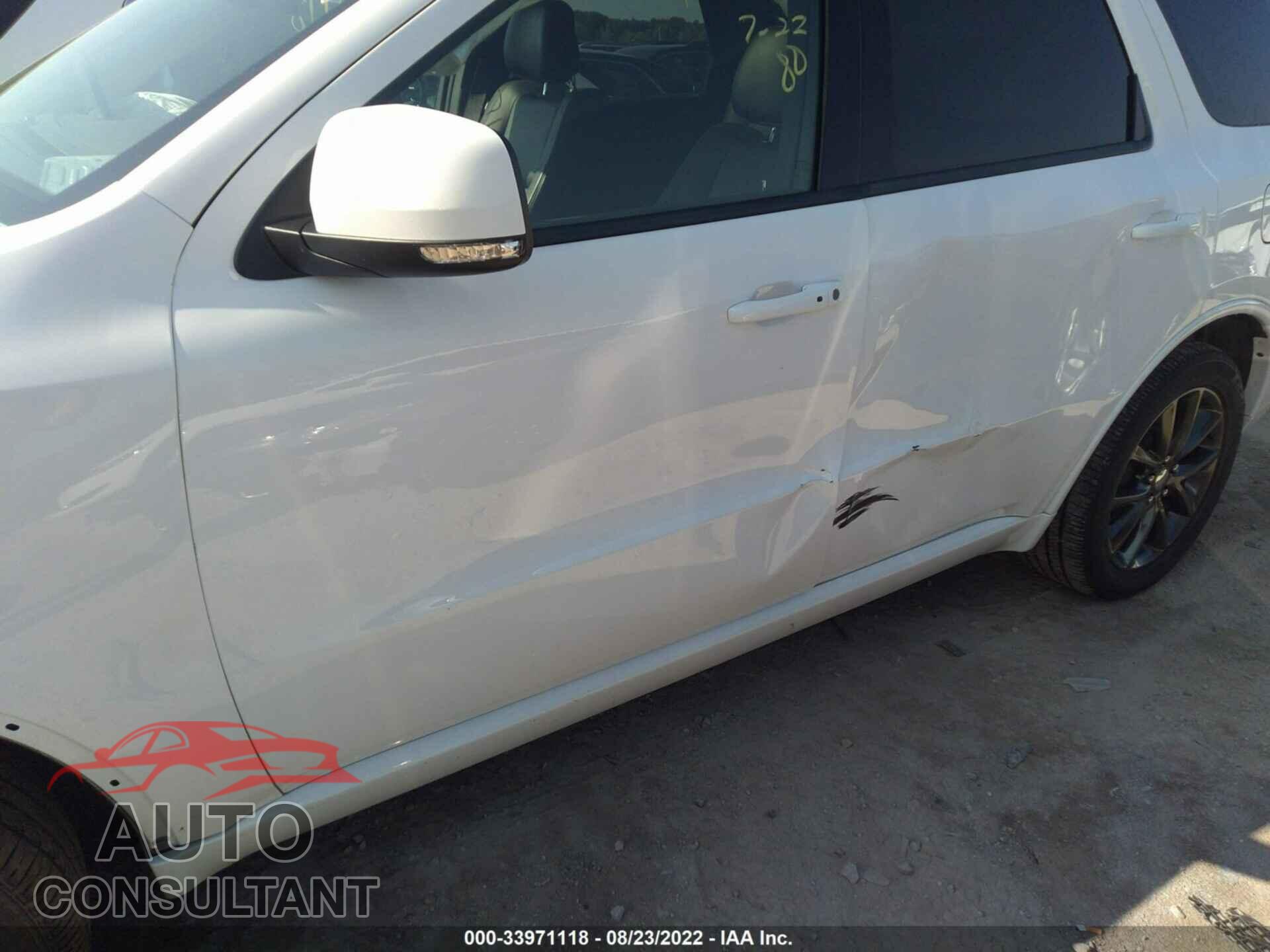DODGE DURANGO 2018 - 1C4RDJDG7JC434652