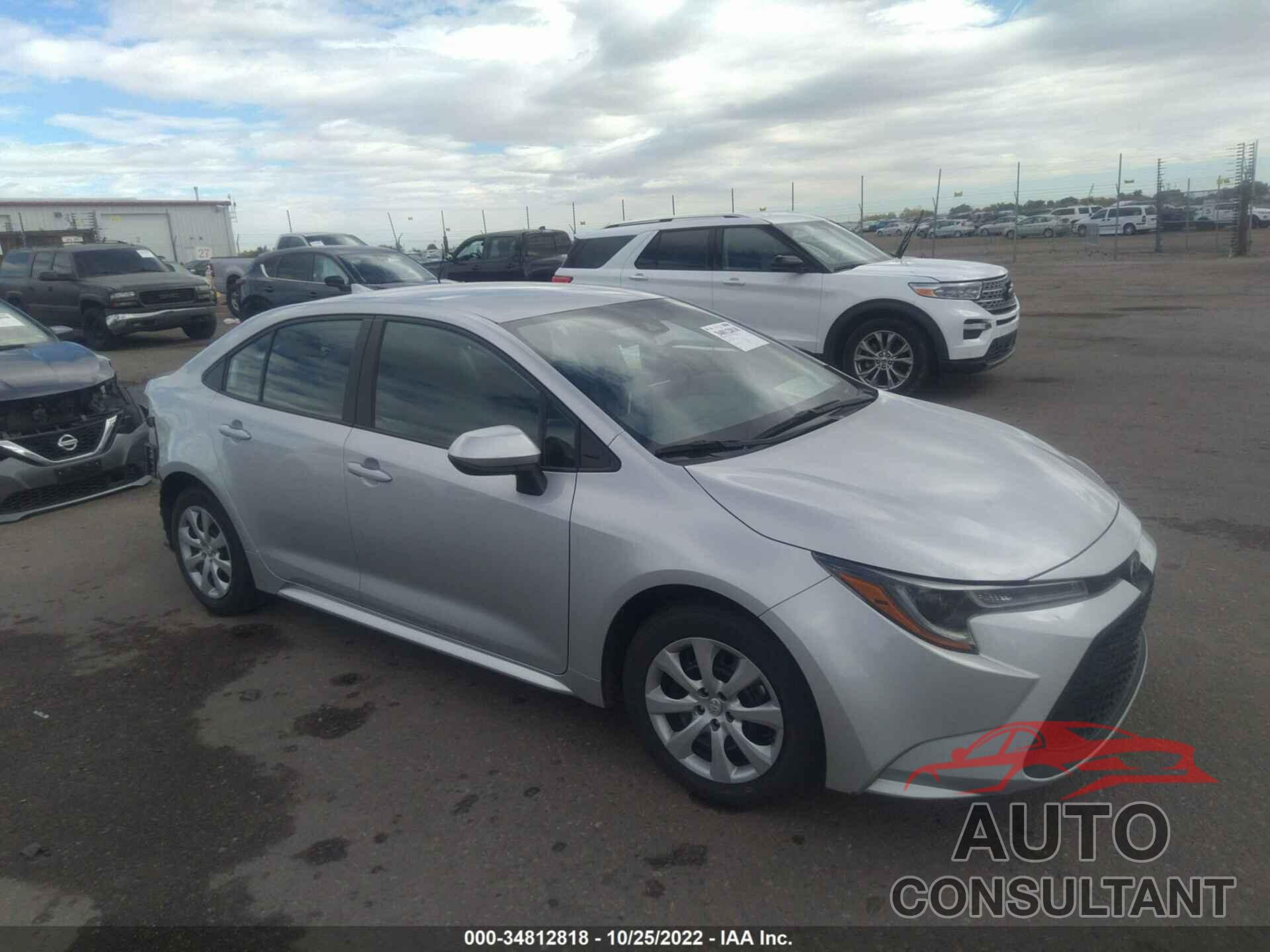 TOYOTA COROLLA 2021 - 5YFEPMAE3MP181531