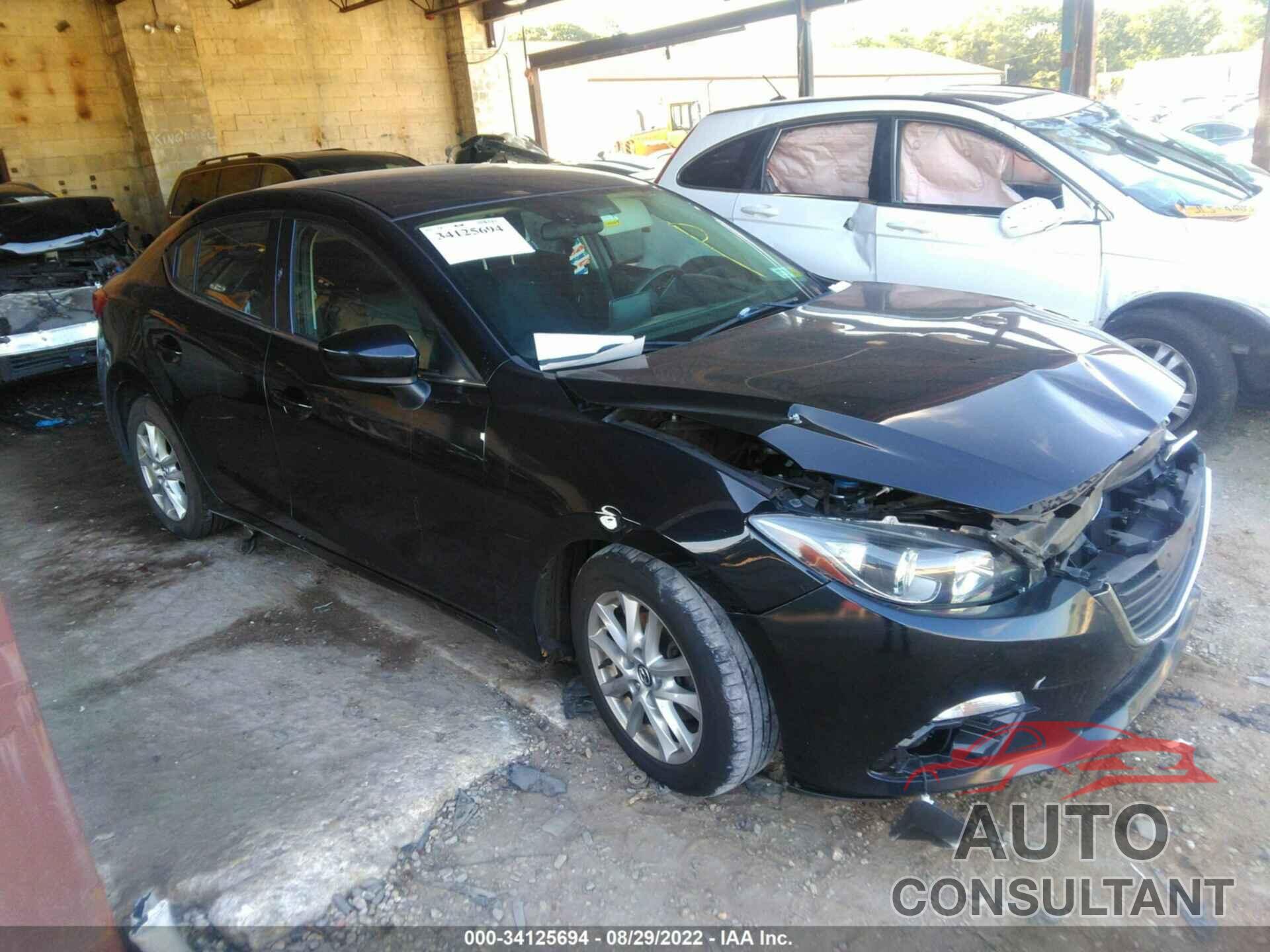 MAZDA MAZDA3 2016 - JM1BM1U72G1354245