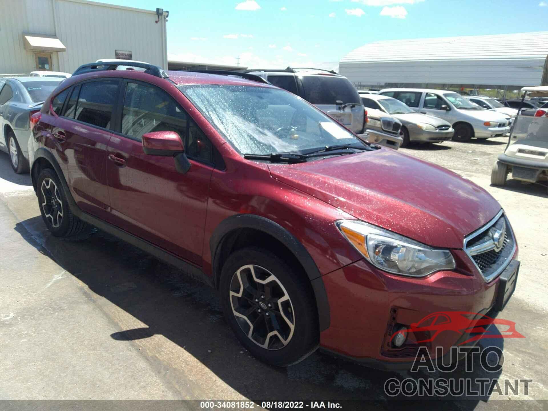 SUBARU CROSSTREK 2017 - JF2GPADC6H8264732