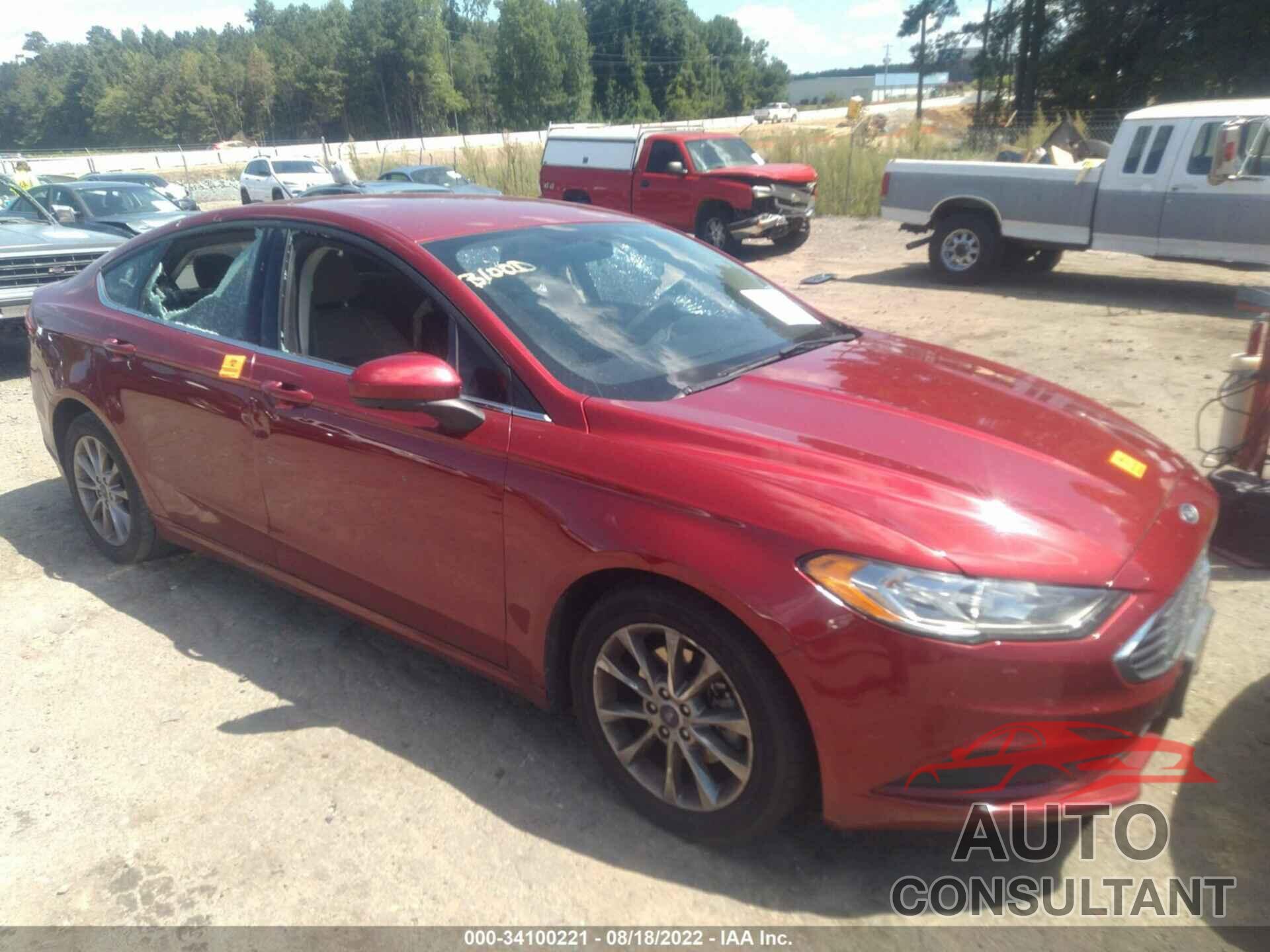 FORD FUSION 2017 - 3FA6P0H79HR145935