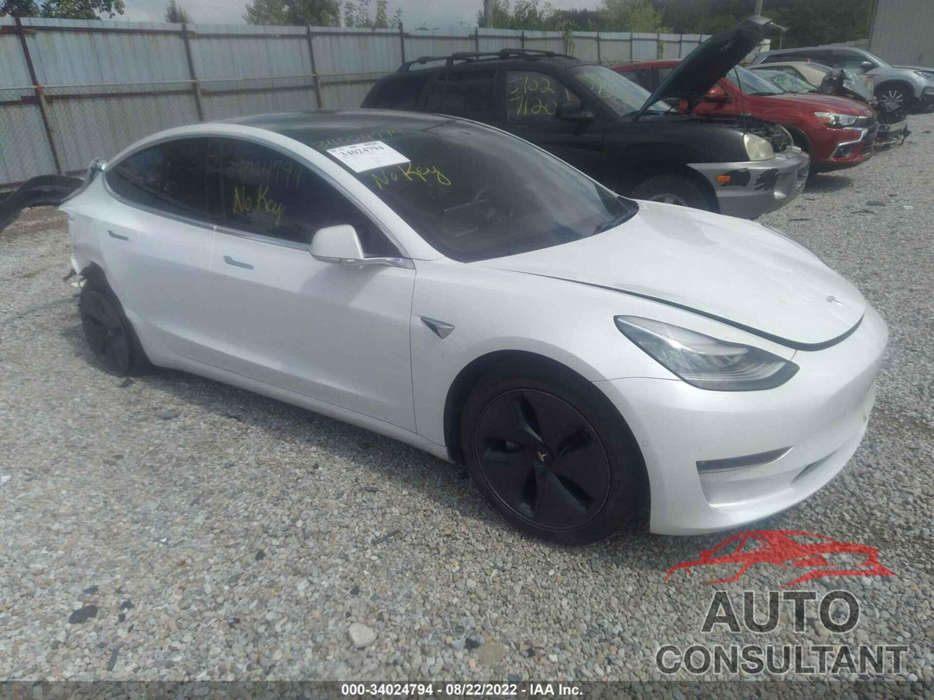 TESLA MODEL 3 2019 - 5YJ3E1EBXKF493317