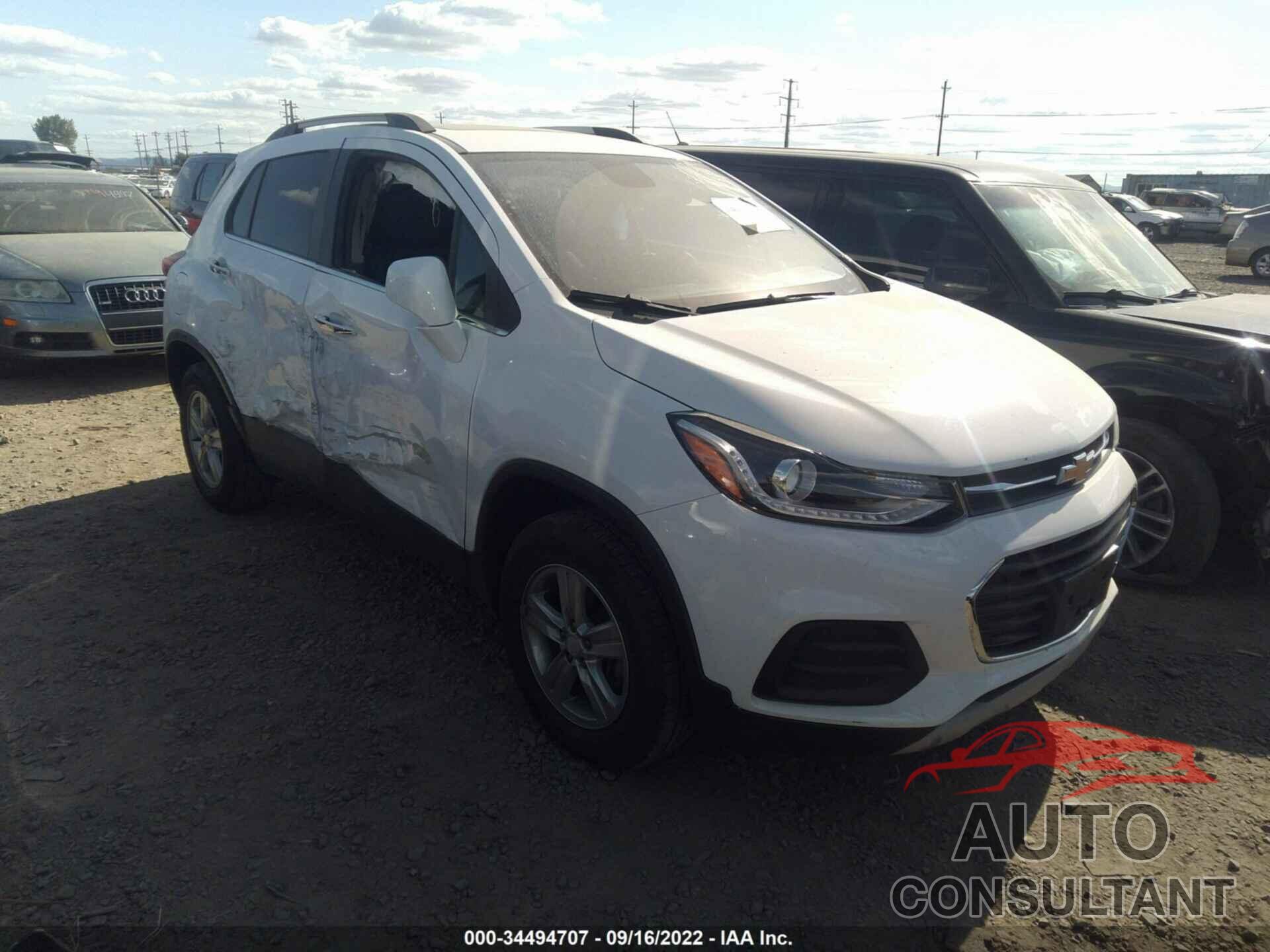 CHEVROLET TRAX 2018 - 3GNCJPSB8JL150192