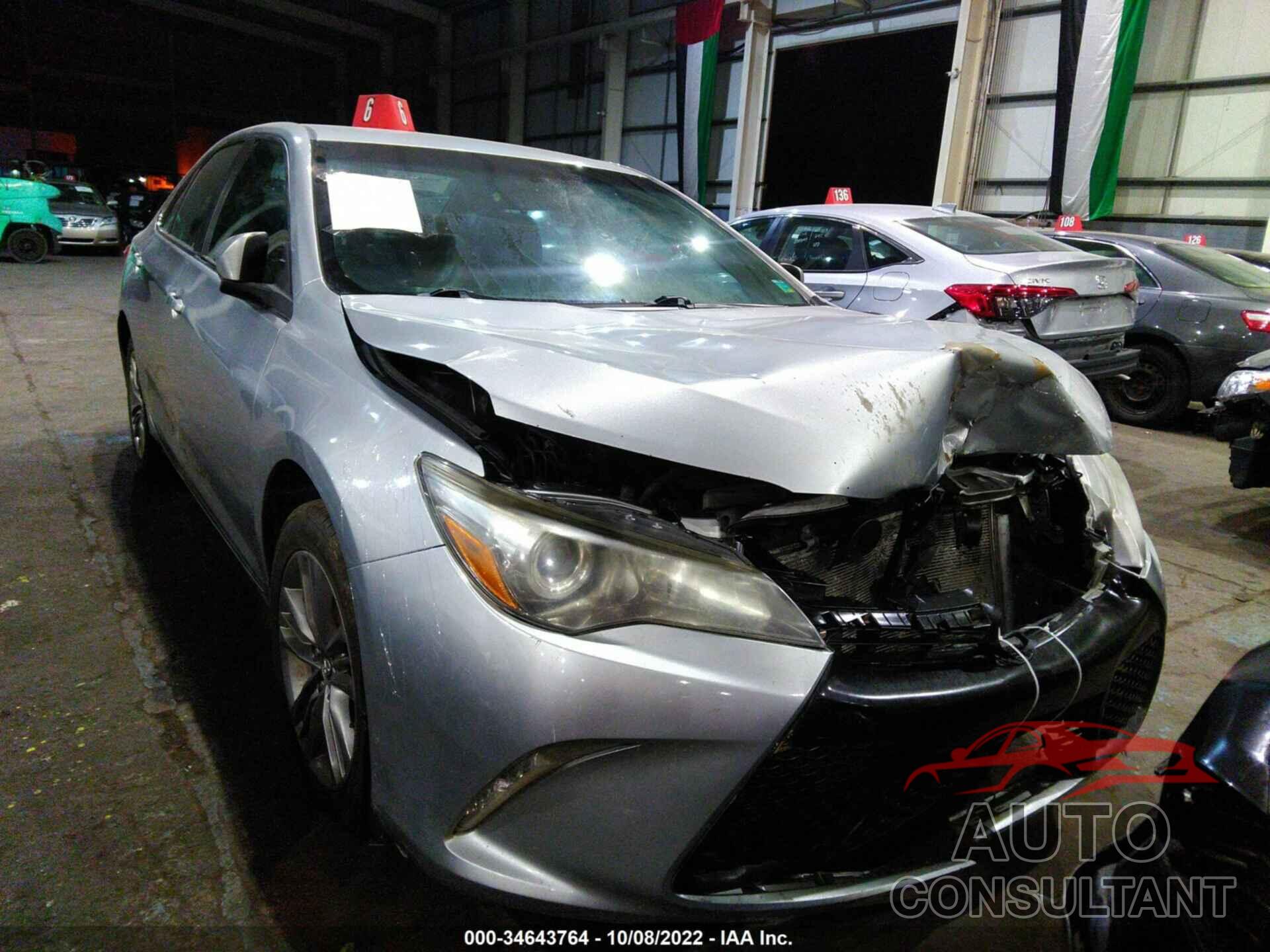 TOYOTA CAMRY 2017 - 001BF1FK1HU331918