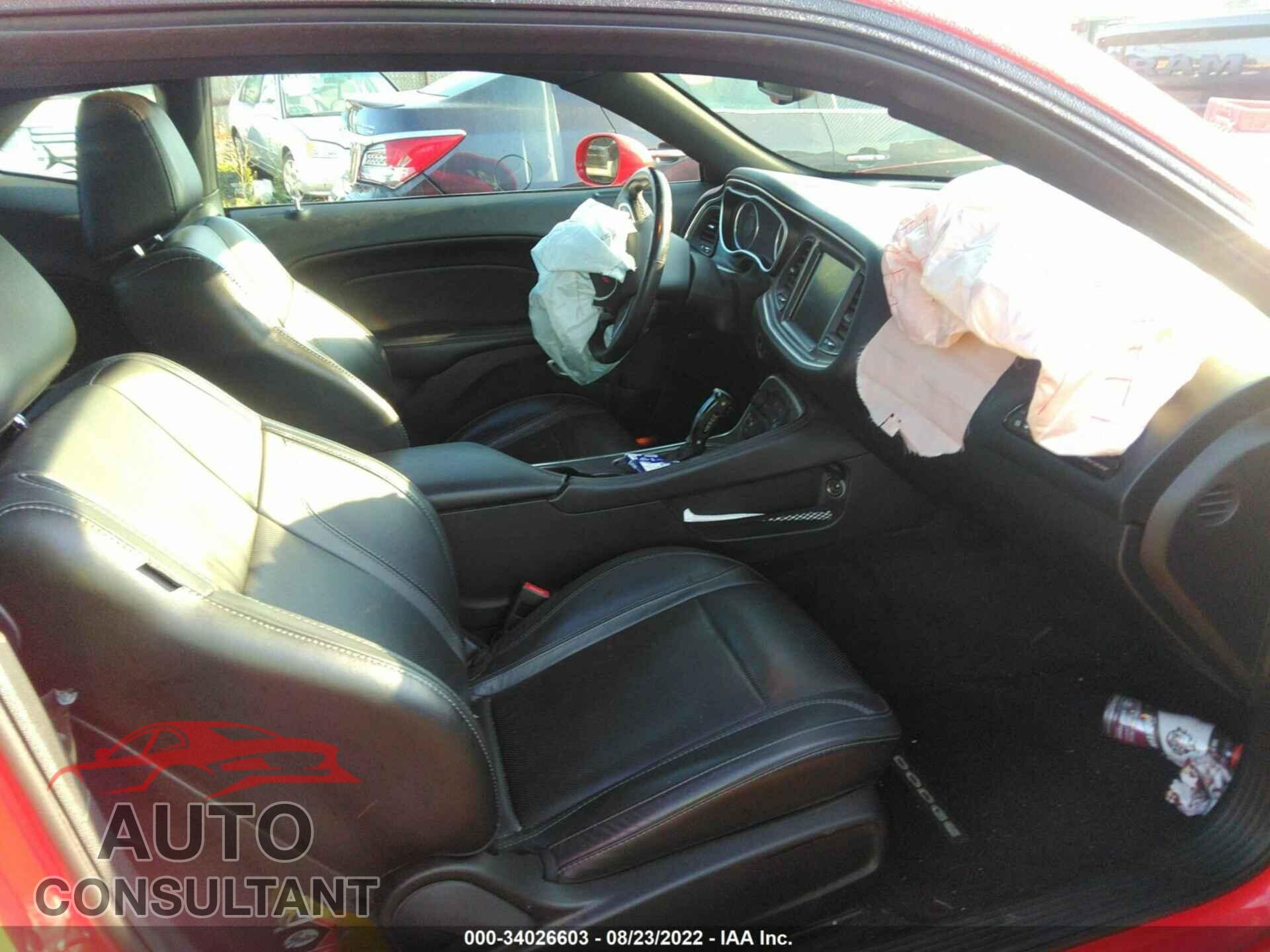 DODGE CHALLENGER 2016 - 2C3CDZAG5GH290330