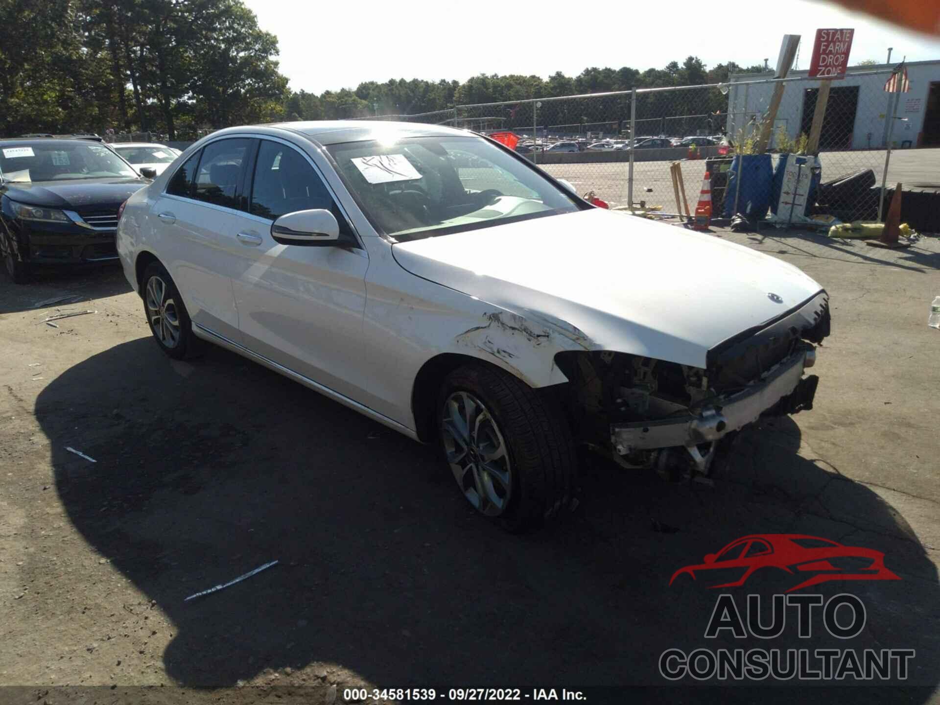 MERCEDES-BENZ C-CLASS 2018 - WDDWF4KB6JR335474