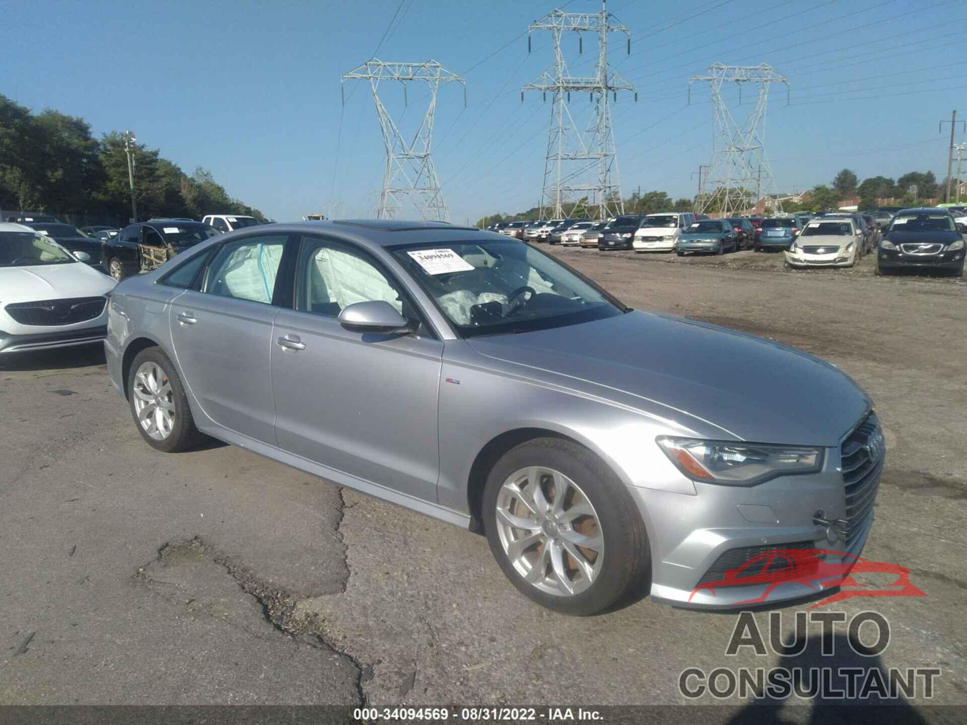 AUDI A6 2017 - WAUG8AFC5HN121102