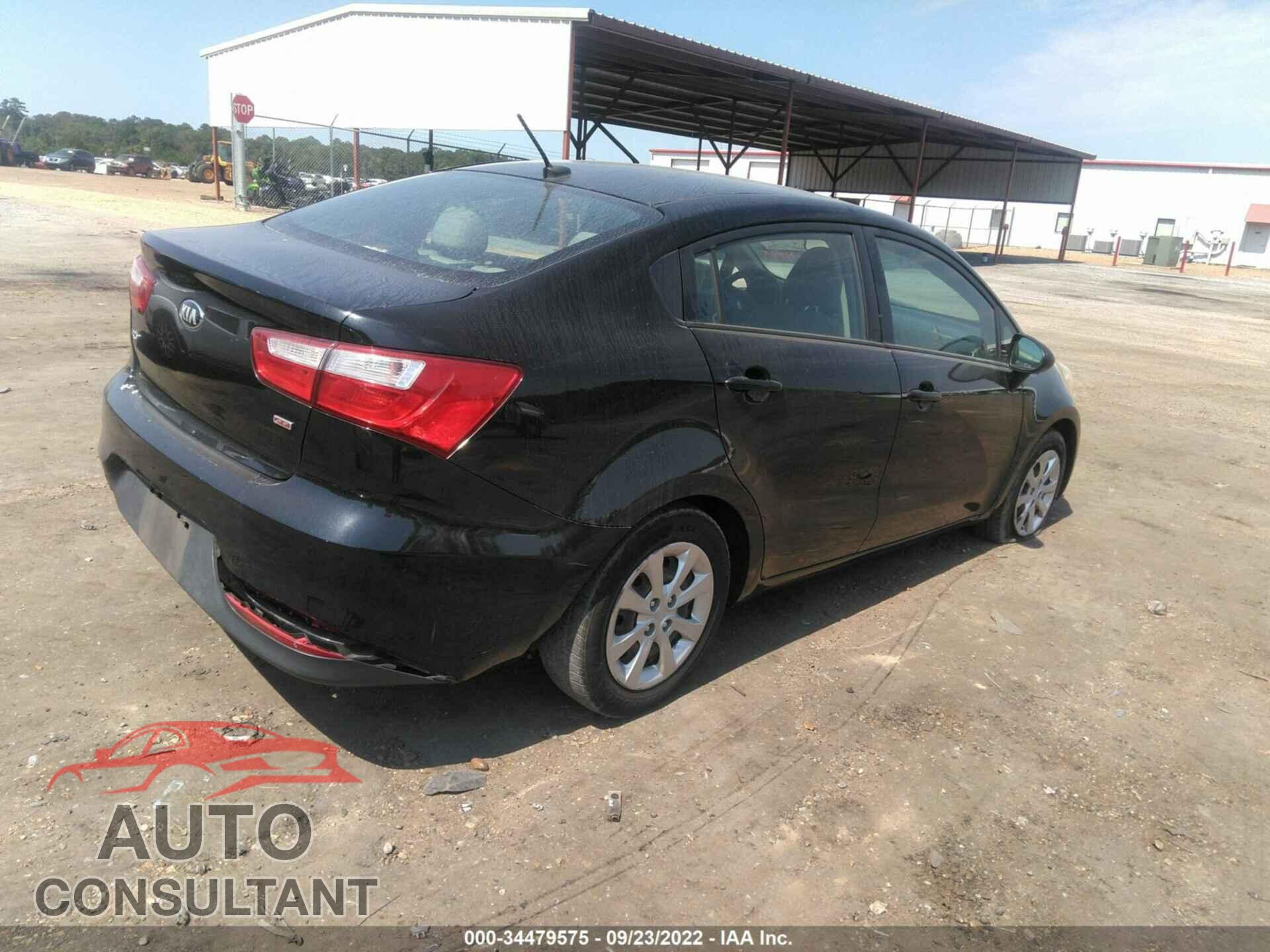 KIA RIO 2016 - KNADM4A30G6540295