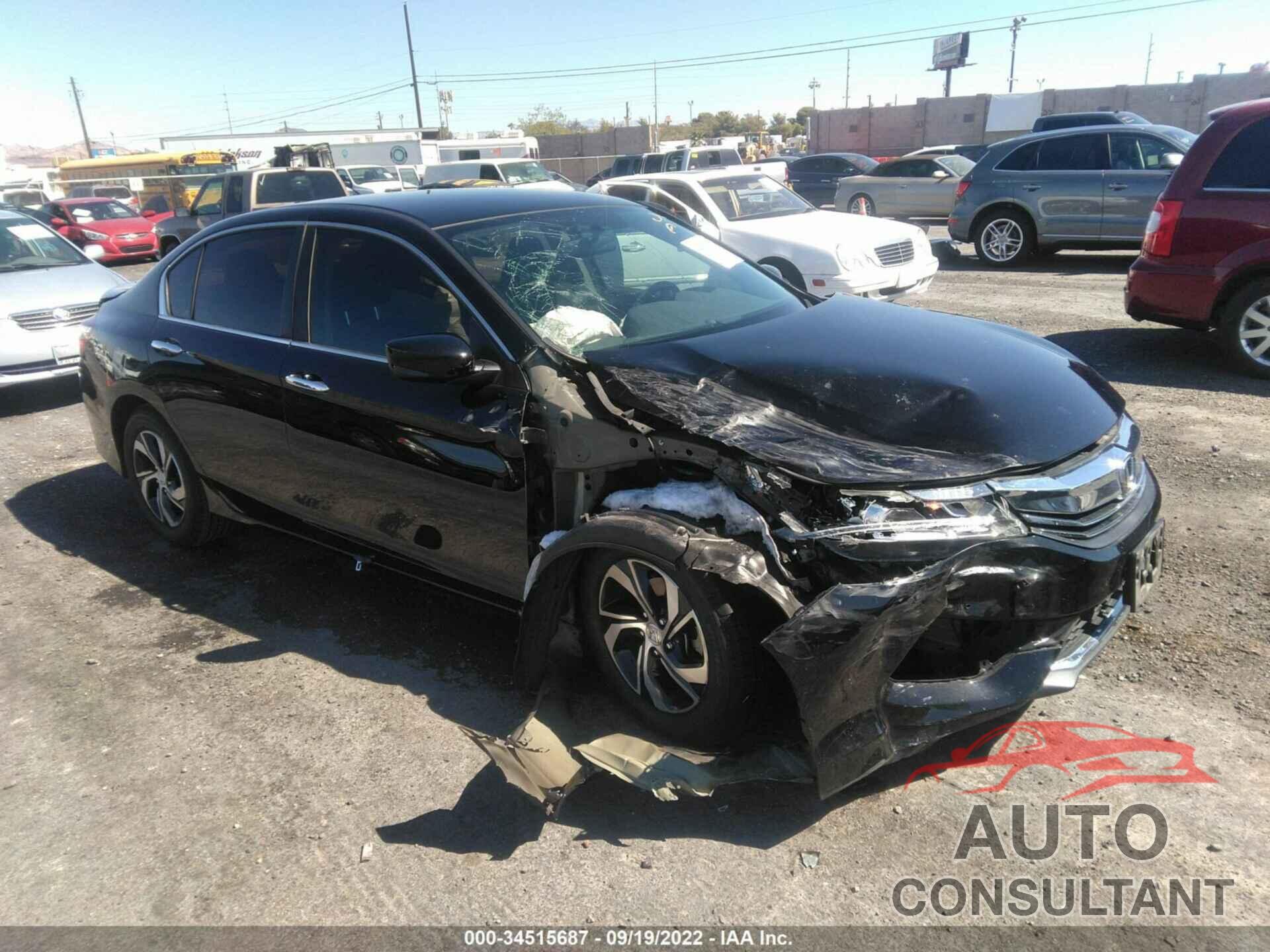 HONDA ACCORD SEDAN 2017 - 1HGCR2F31HA158015