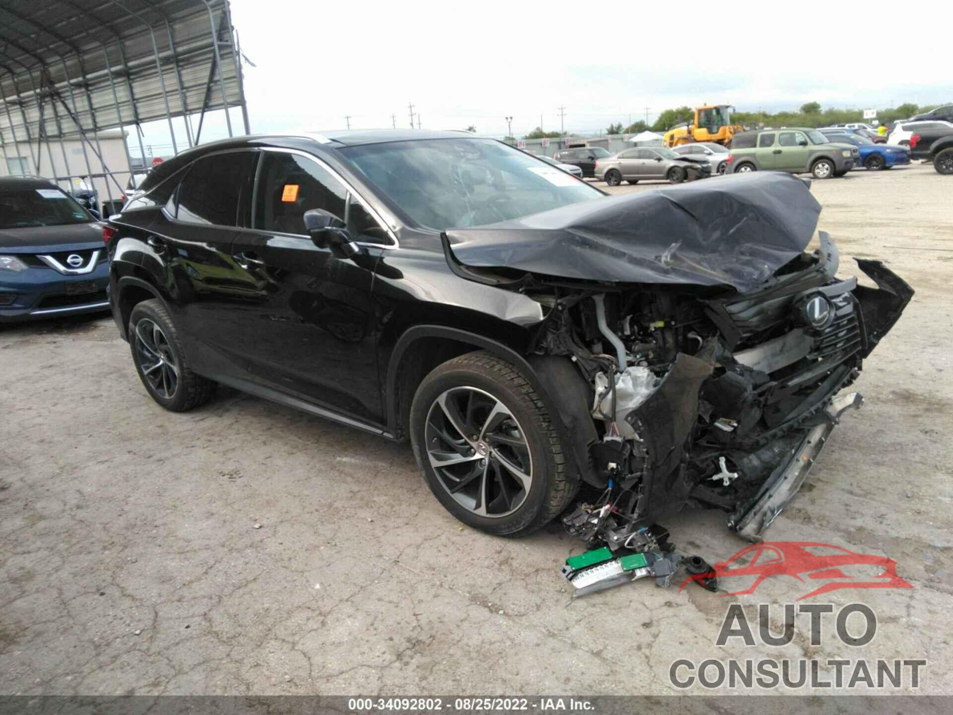 LEXUS RX 350 2016 - 2T2ZZMCA8GC005449