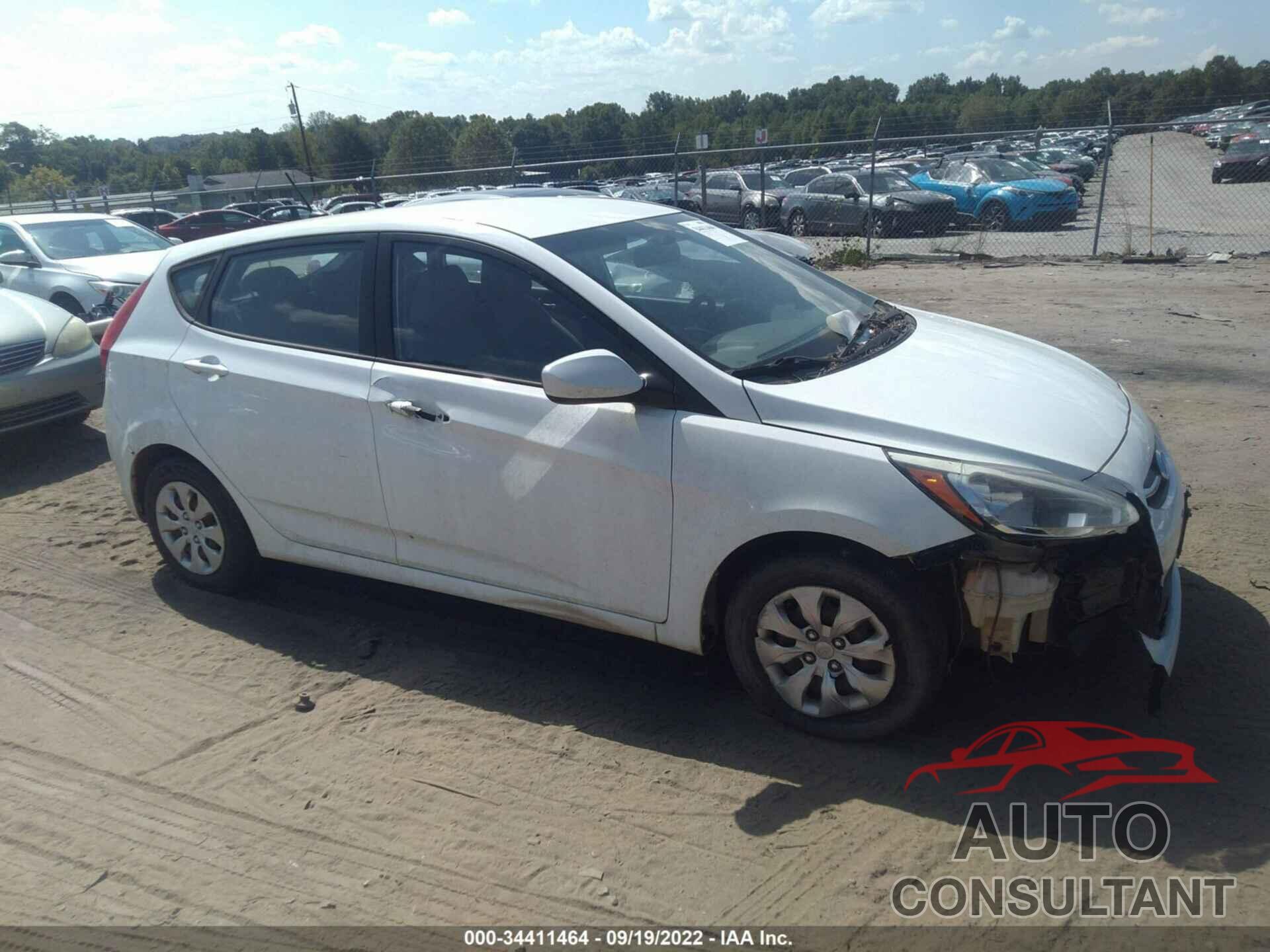 HYUNDAI ACCENT 2016 - KMHCT5AE1GU251300