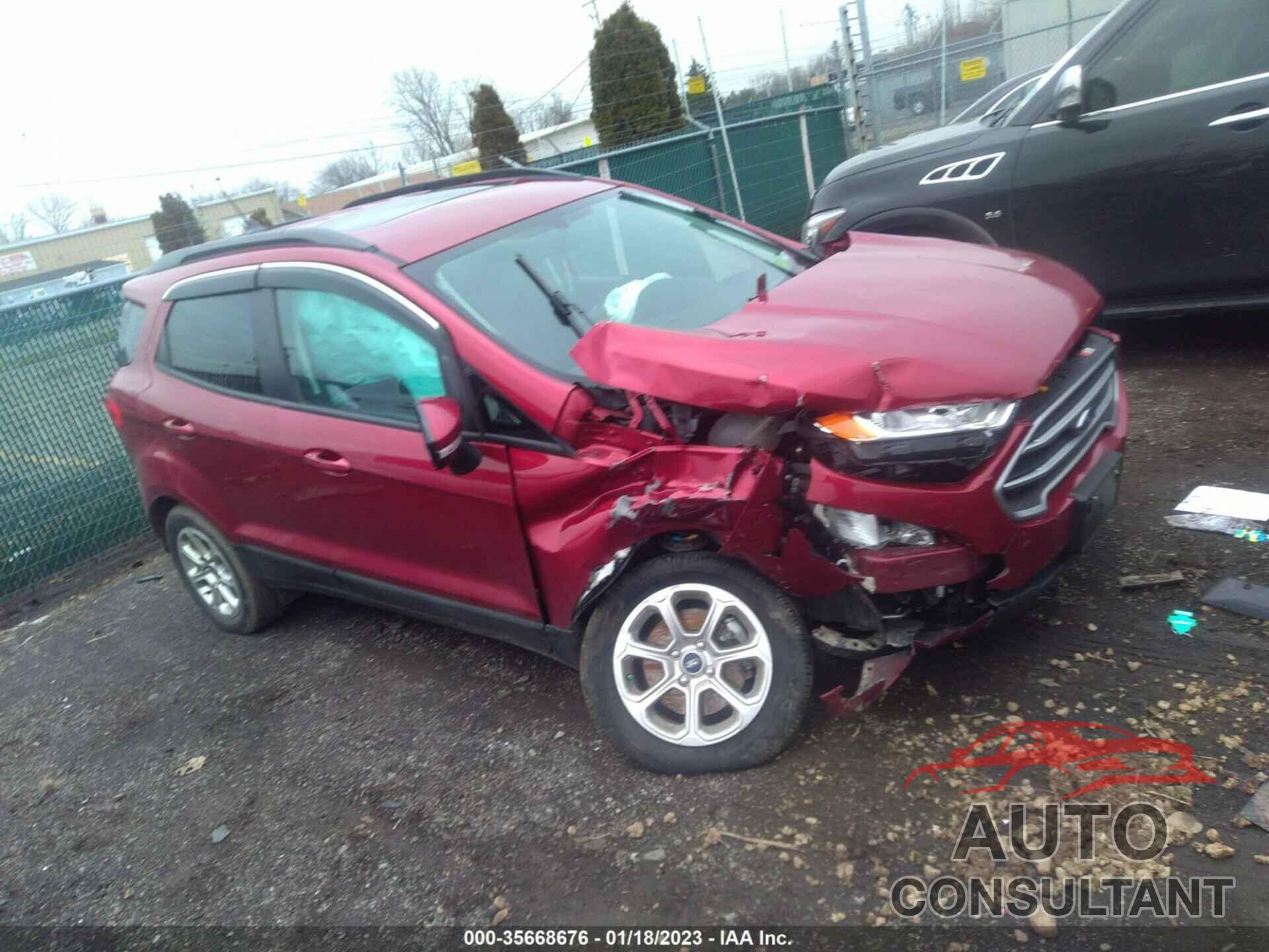 FORD ECOSPORT 2018 - MAJ3P1TE9JC229417