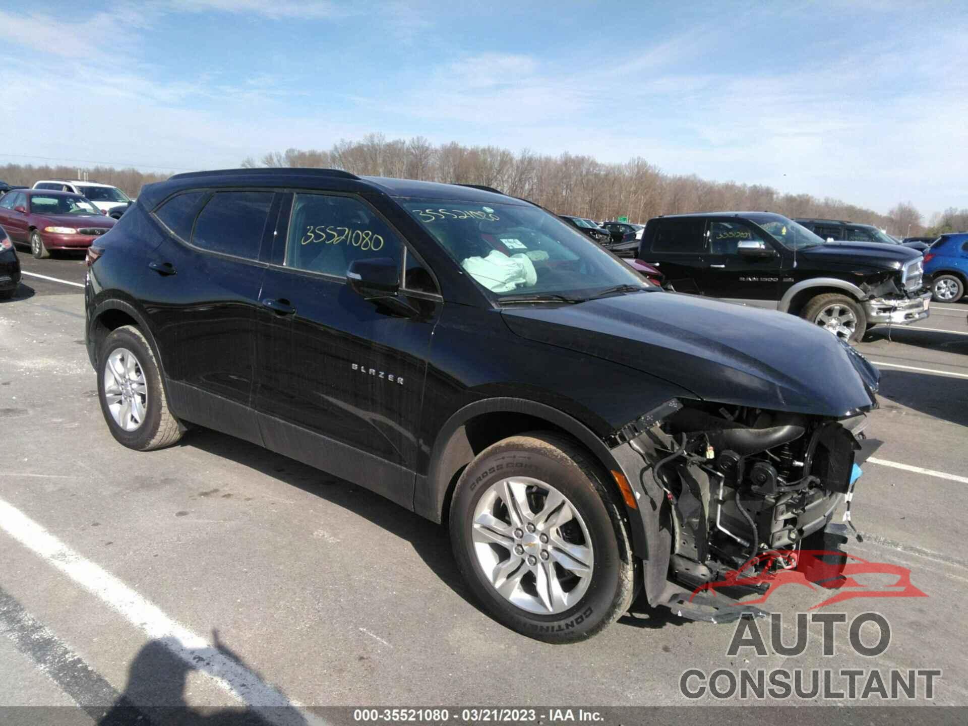 CHEVROLET BLAZER 2021 - 3GNKBBRA8MS553690