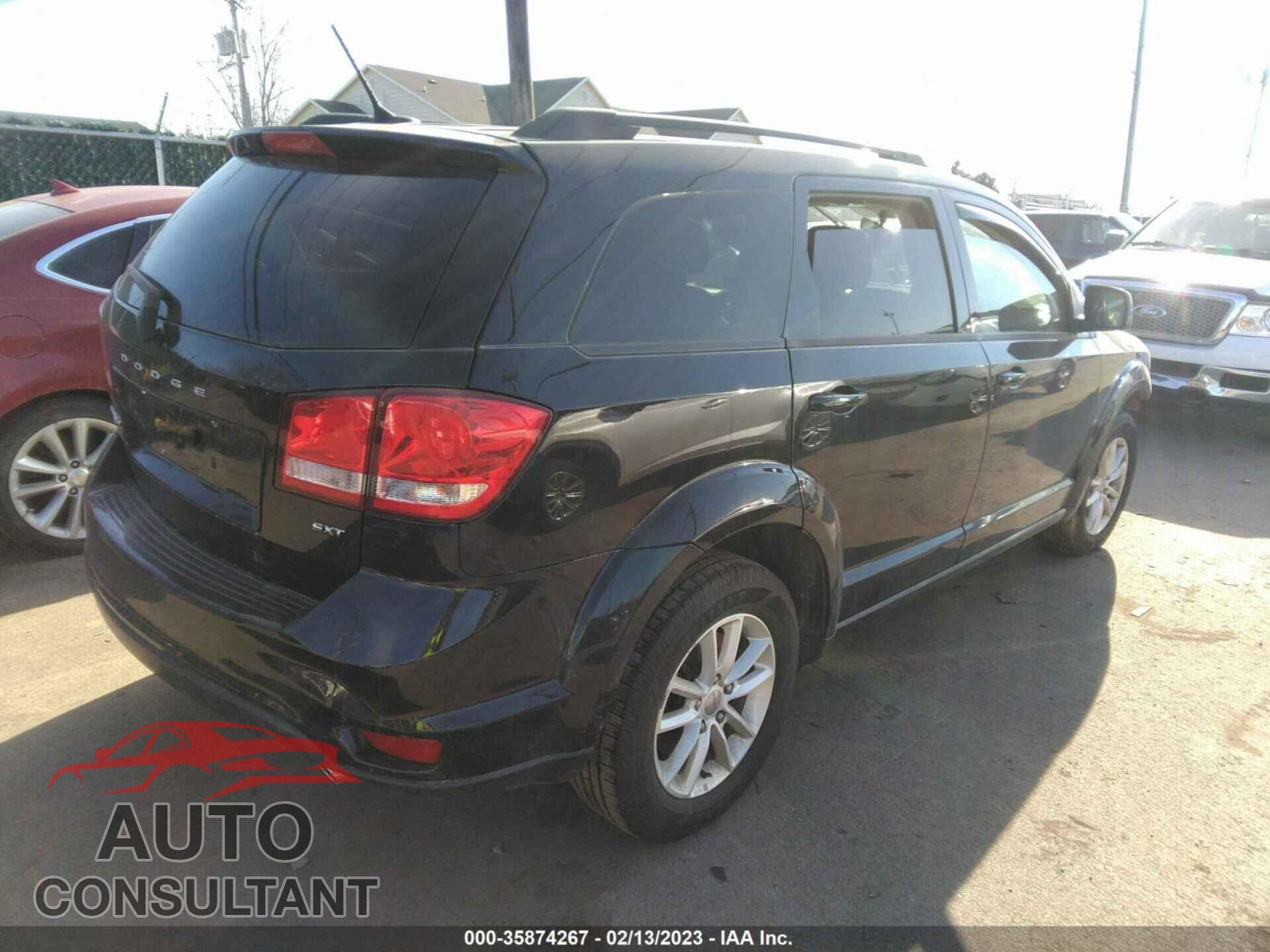 DODGE JOURNEY 2016 - 3C4PDDBG3GT163601