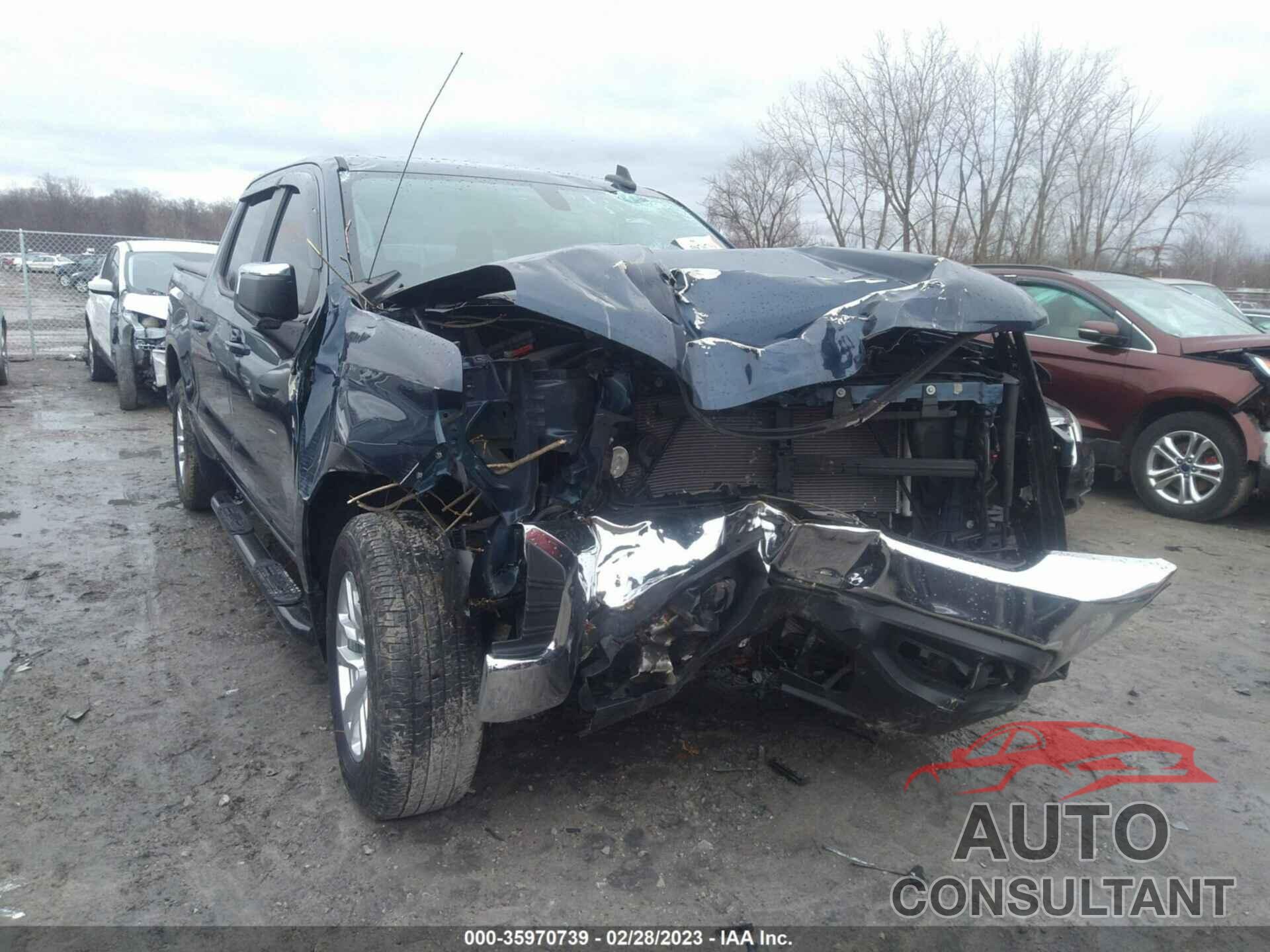 CHEVROLET SILVERADO 1500 2021 - 3GCPYJEK7MG327536