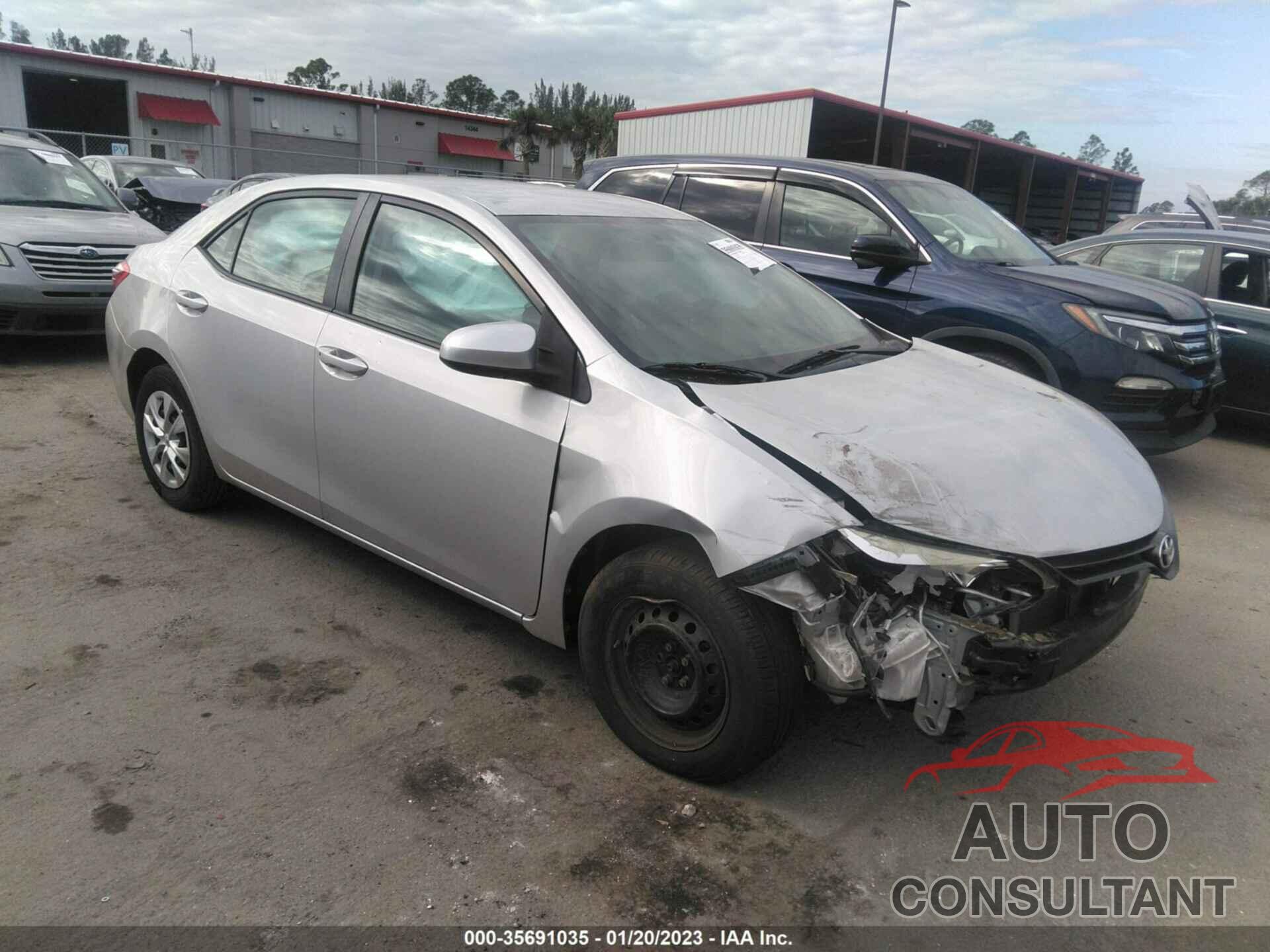 TOYOTA COROLLA 2015 - 2T1BURHE4FC274785