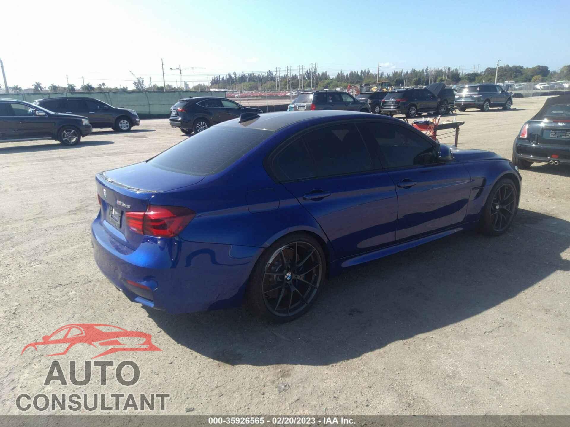 BMW M3 2018 - WBS8M9C52J5L00090