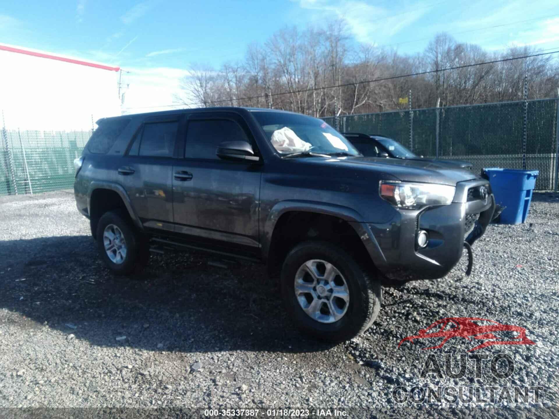 TOYOTA 4RUNNER 2019 - JTEBU5JR6K5643316