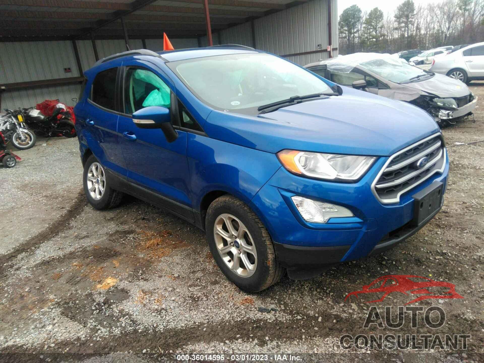 FORD ECOSPORT 2019 - MAJ3S2GE3KC263577