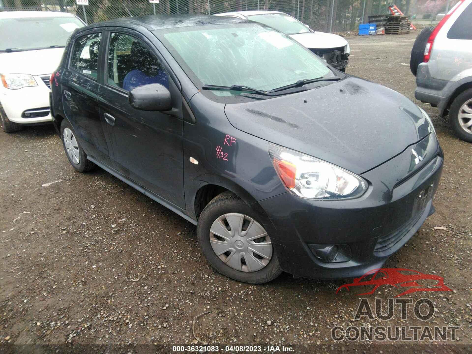 MITSUBISHI MIRAGE 2015 - ML32A3HJ0FH013395