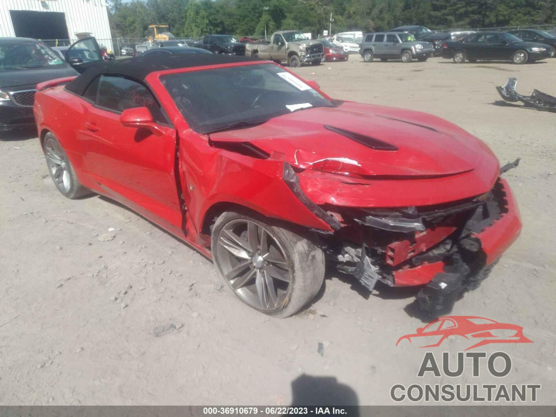 CHEVROLET CAMARO 2018 - 1G1FH3D70J0172230