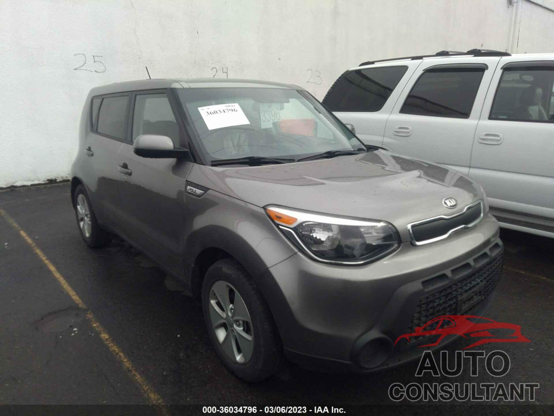 KIA SOUL 2015 - KNDJN2A26F7125389