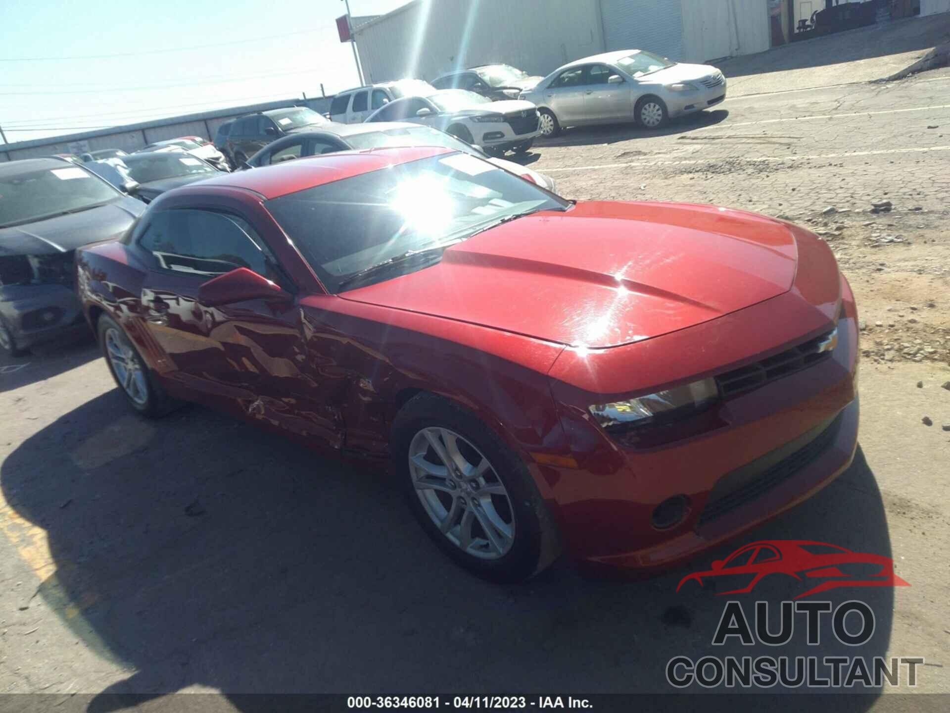 CHEVROLET CAMARO 2015 - 2G1FD1E38F9287649