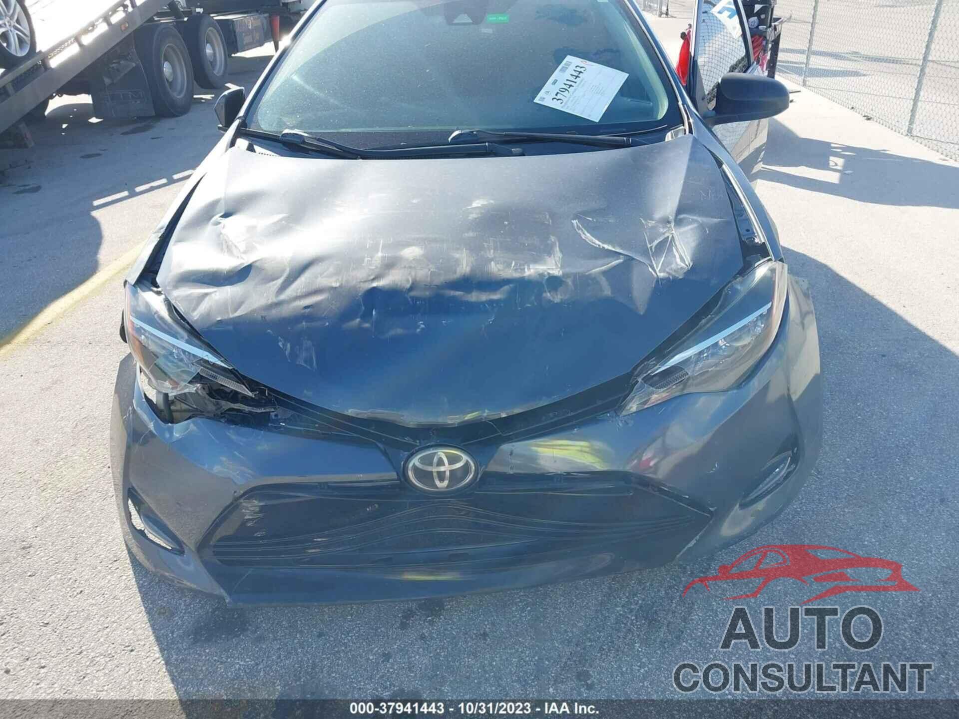 TOYOTA COROLLA 2018 - 2T1BURHEXJC019728