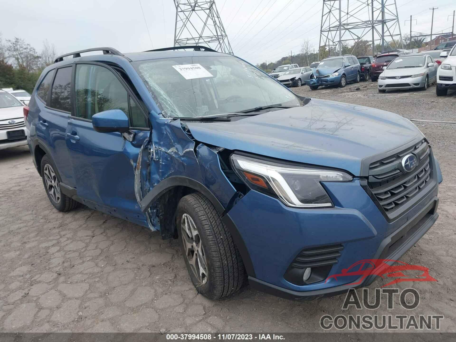 SUBARU FORESTER 2022 - JF2SKAEC3NH498281