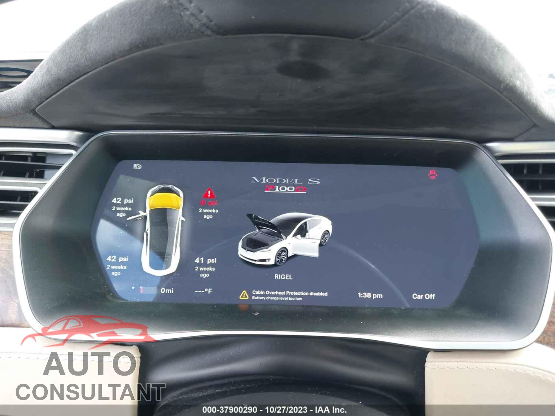 TESLA MODEL S 2017 - 5YJSA1E49HF204462