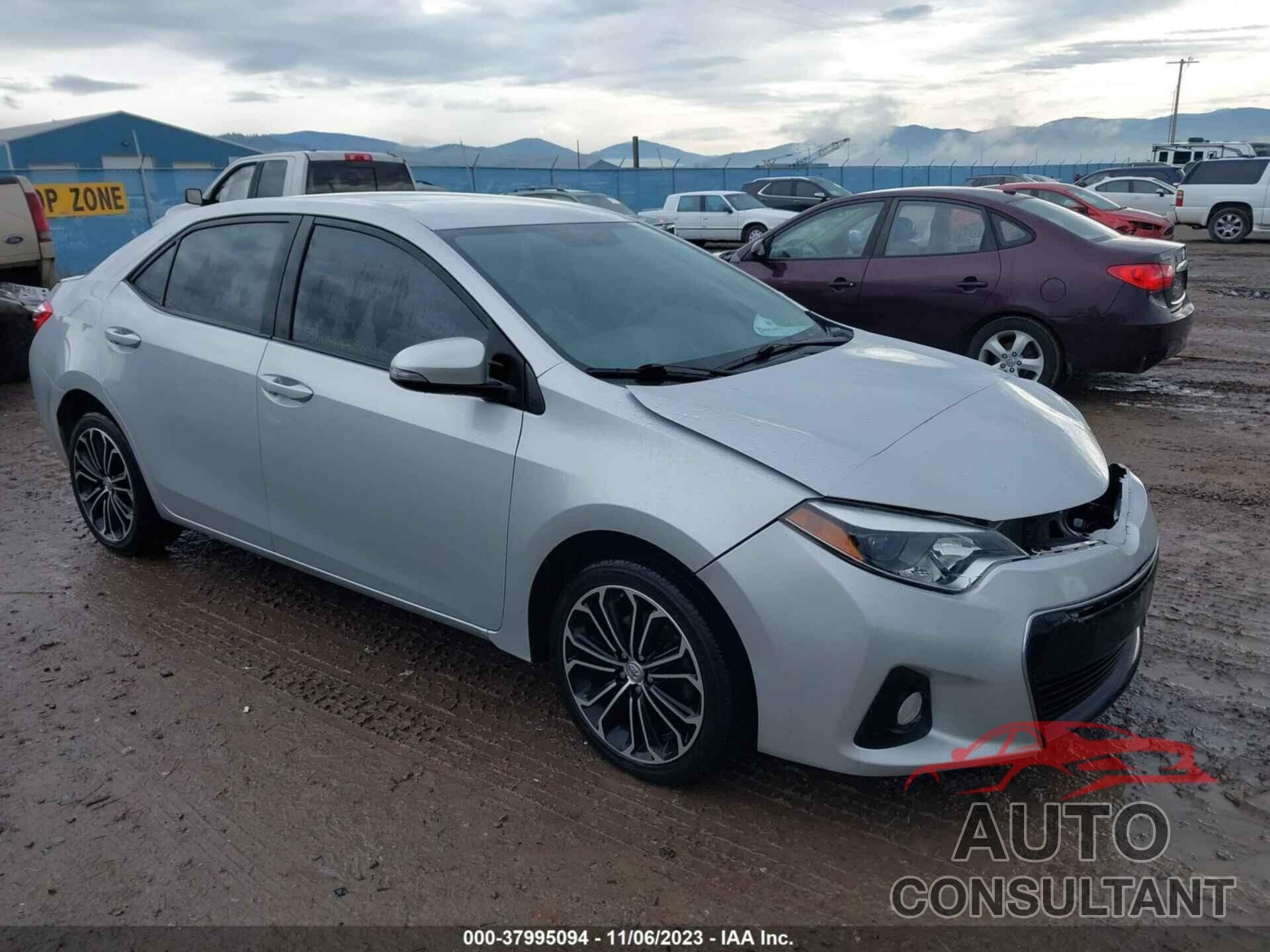 TOYOTA COROLLA 2016 - 2T1BURHE8GC547325
