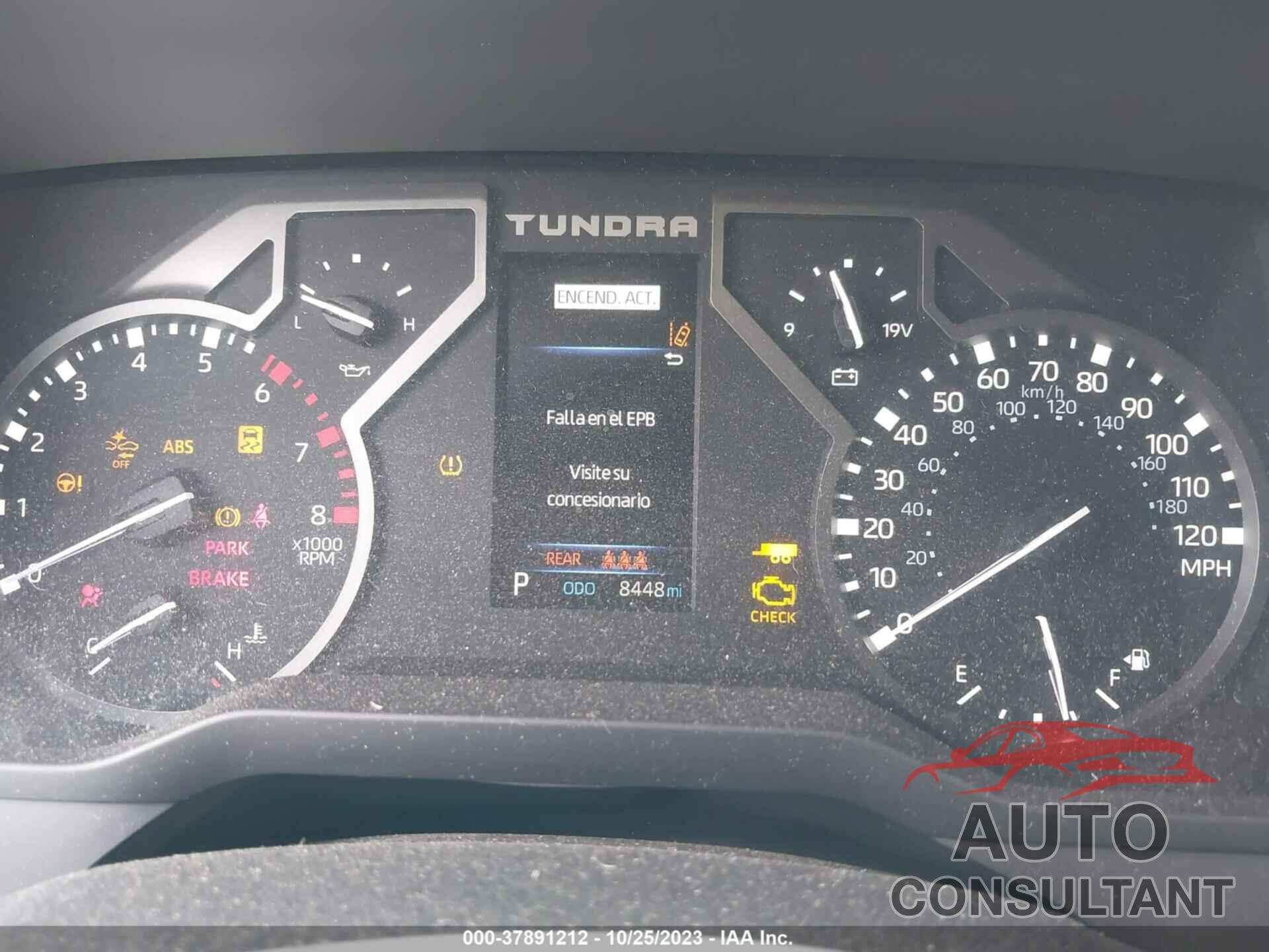 TOYOTA TUNDRA 4WD 2023 - 5TFLA5DB0PX062227