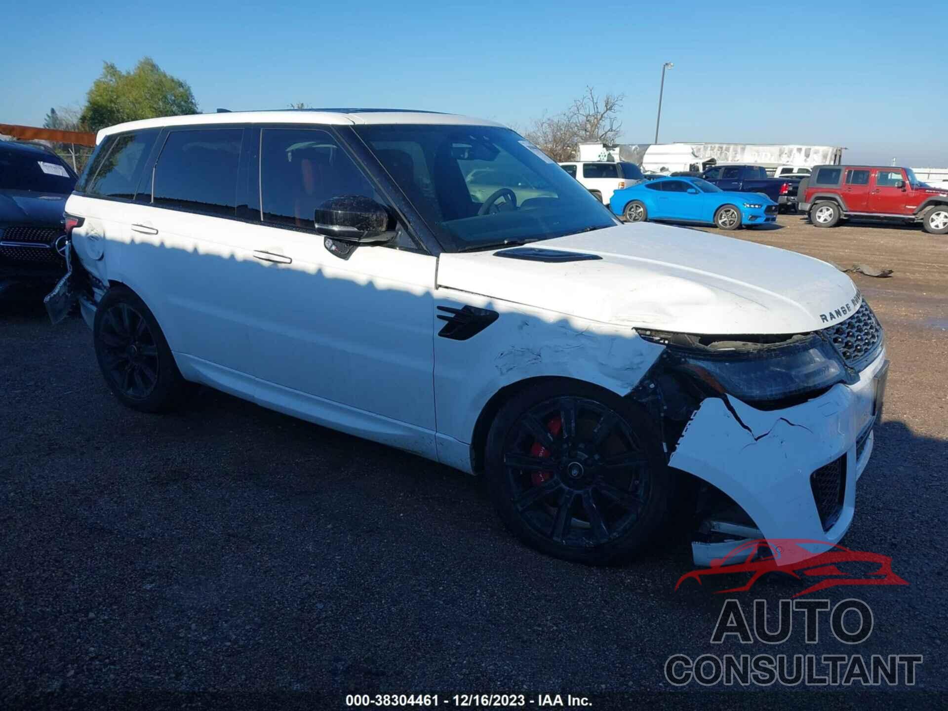 LAND ROVER RANGE ROVER SPORT 2022 - SALWS2RU9NA212170