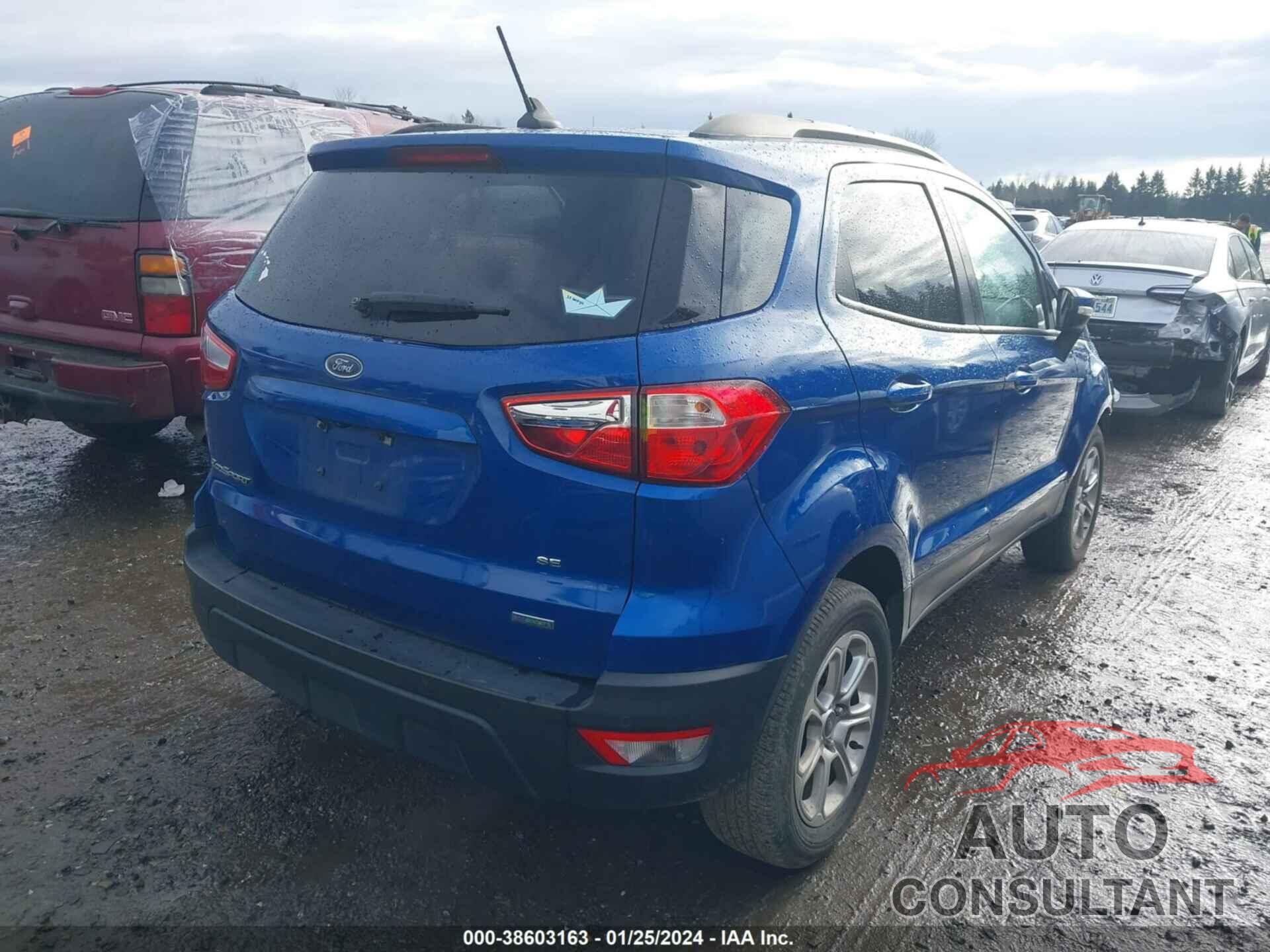 FORD ECOSPORT 2018 - MAJ3P1TE2JC235673