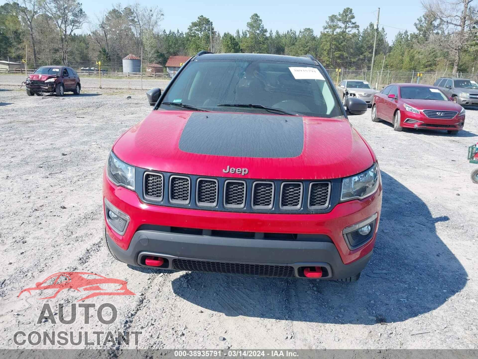 JEEP COMPASS 2017 - 3C4NJDDB6HT671080