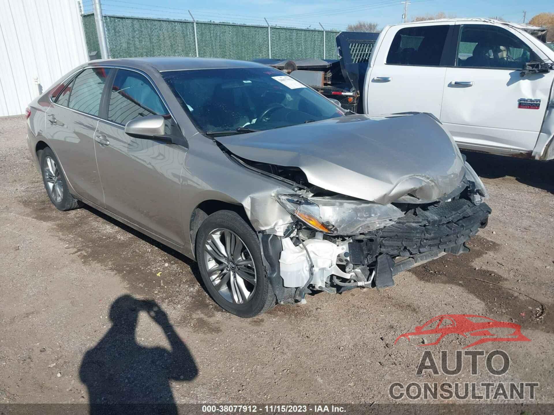 TOYOTA CAMRY 2016 - 4T1BF1FK1GU581626