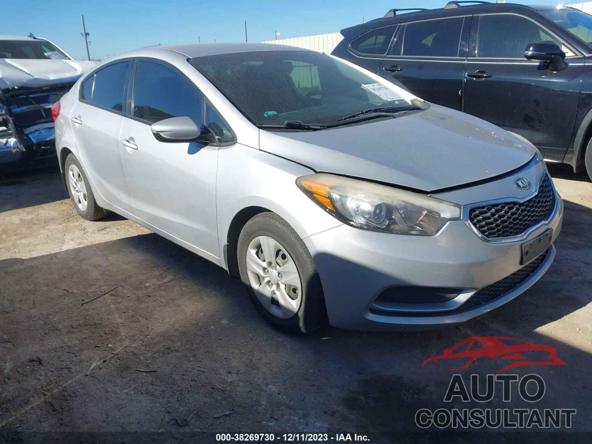 KIA FORTE 2016 - KNAFK4A6XG5554526